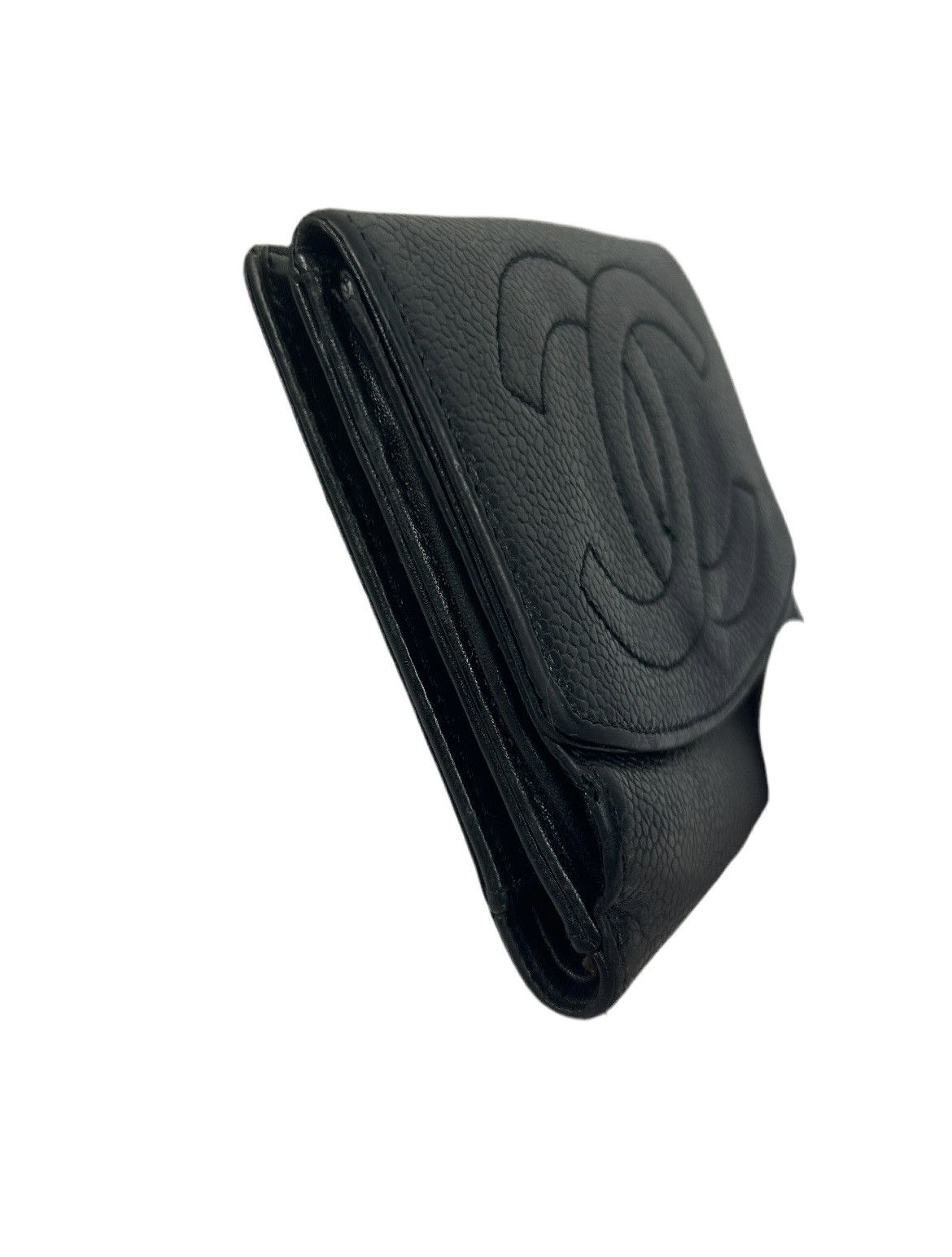 Chanel Chanel CC Caviar Bifold Wallet Size ONE SIZE - 6 Thumbnail