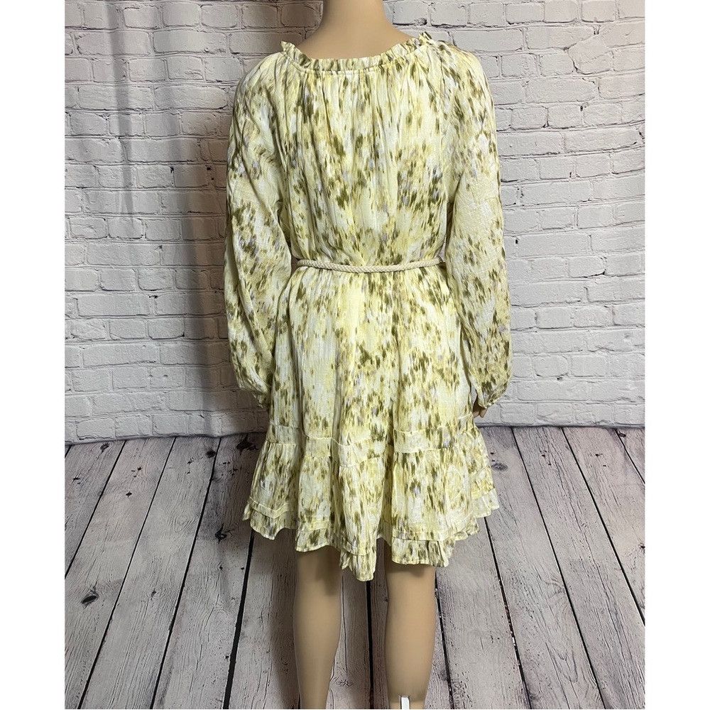 Sam Edelman NWT New $129 Sam Edelman Scoop Neck Long Sleeve Belted Dres Size L / US 10 / IT 46 - 5 Thumbnail