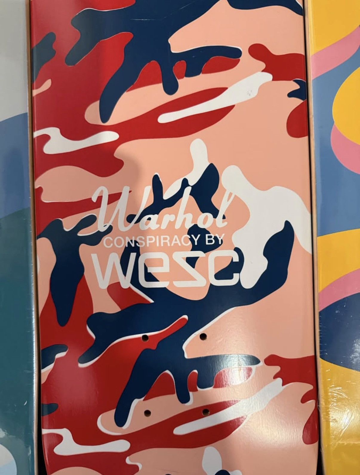 Andy Warhol Andy Warhol x WeSC Pop Art Skateboard Decks – Rare Collector Size ONE SIZE - 4 Thumbnail