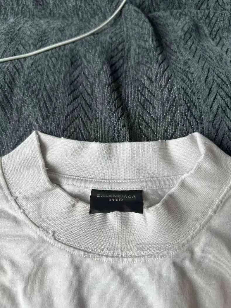 Balenciaga Balenciaga White Short Sleeve T-shirt. Size US M / EU 48-50 / 2 - 3 Thumbnail