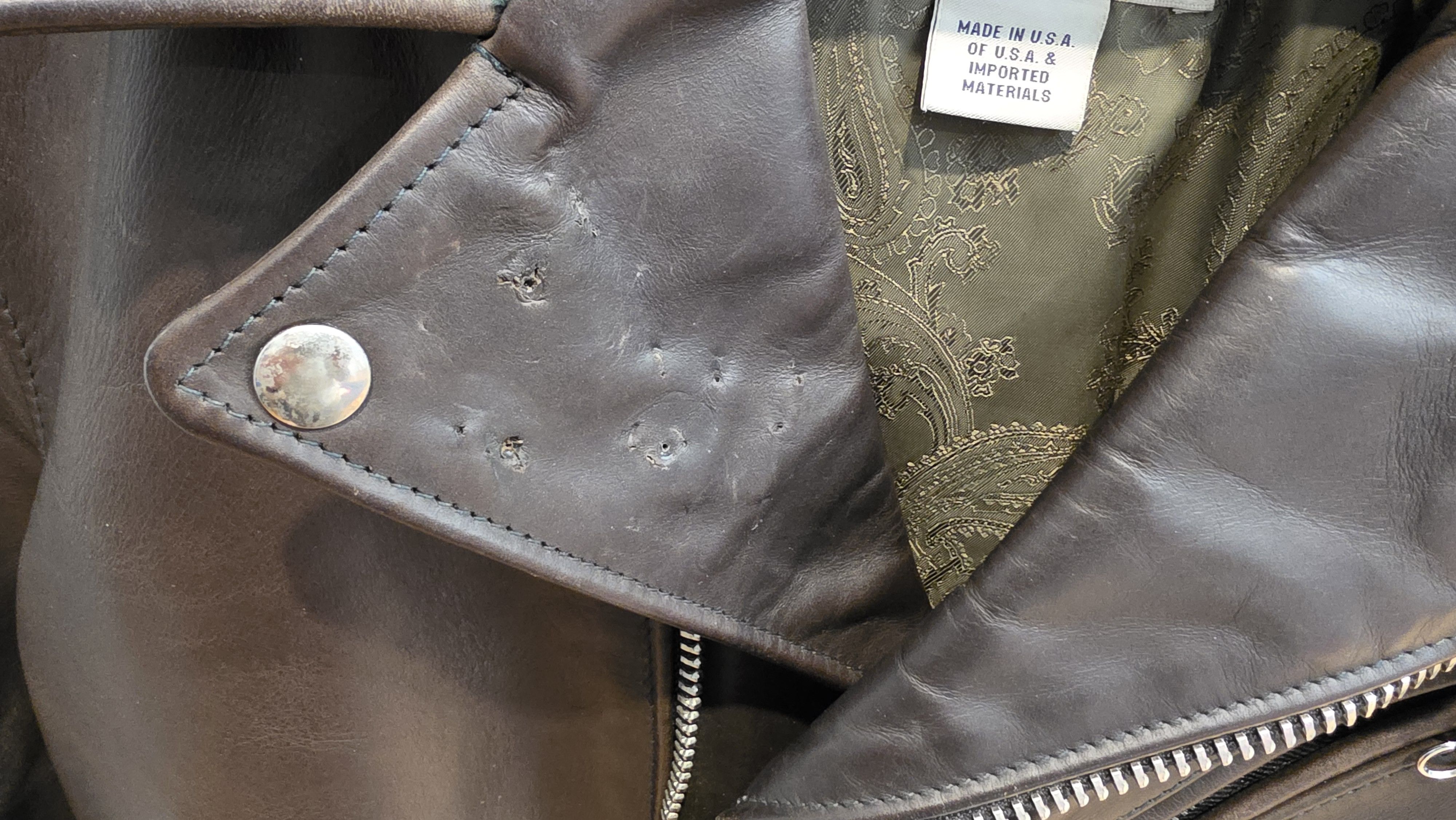 Schott Schott x Aime Leon Dore Perfecto Leather Jacket Size US S / EU 44-46 / 1 - 5 Thumbnail