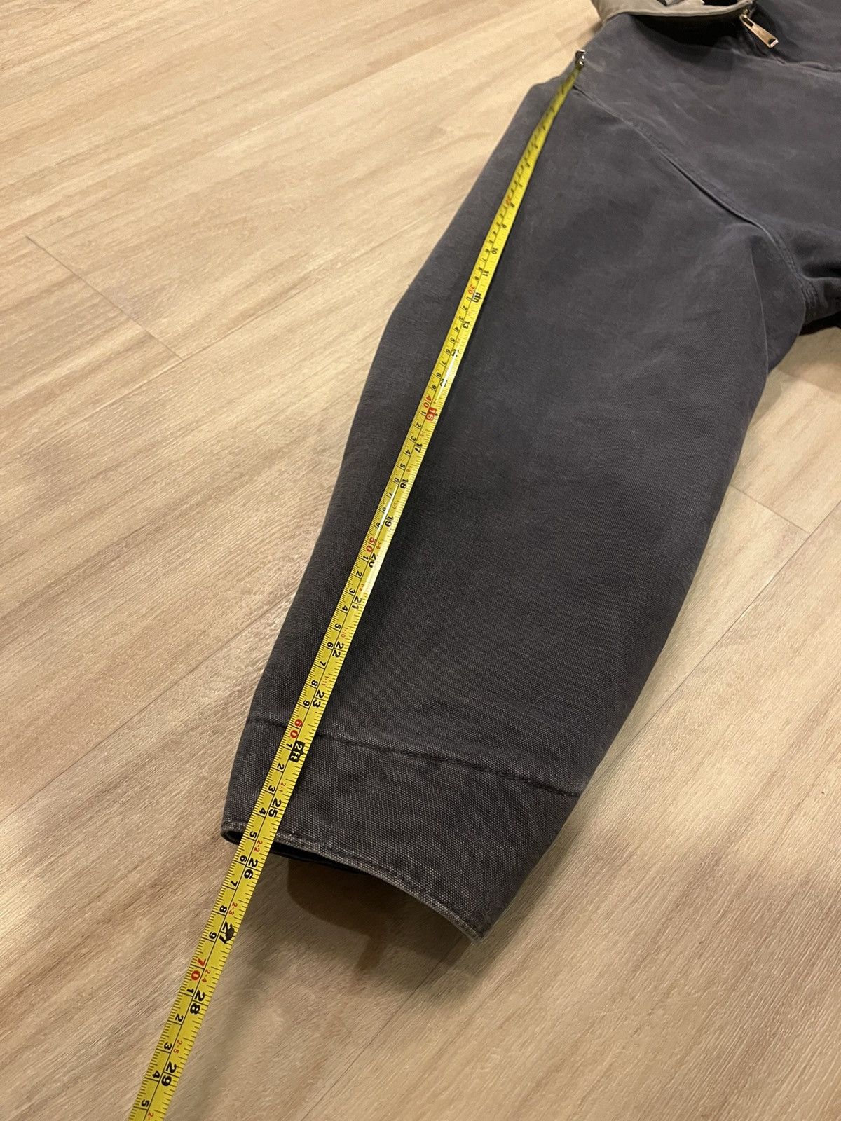 Carhartt Vintage J97 PTL Faded Grey Carhartt Detroit Jacket Size L Size US XXL / EU 58 / 5 - 8 Thumbnail