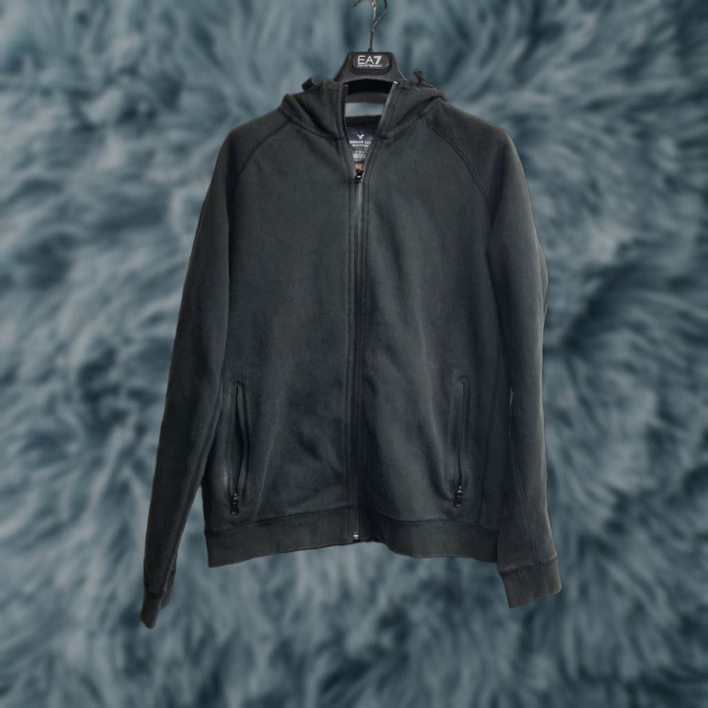 American Eagle Outfitters American Eagle Outfitters Hoodie Black Mens Medium Suze Active Flex Pullover M Size US M / EU 48-50 / 2 - 1 Thumbnail