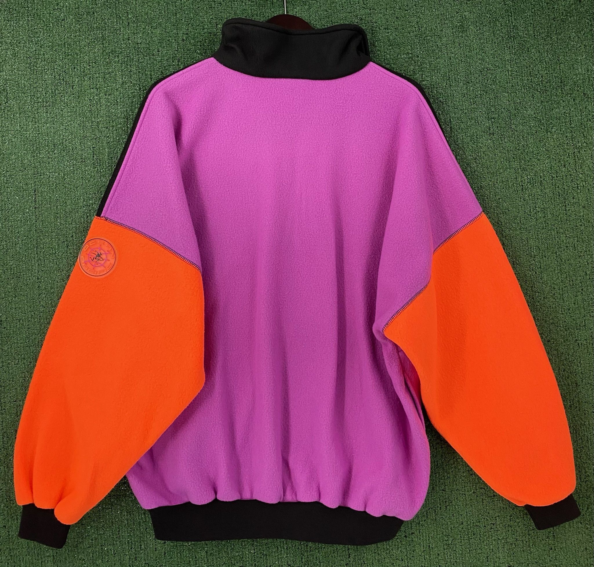 Ocean Pacific 80’s OP Ocean Pacific Colorful 1/2 Zip Fleece Jacket 2XL Size US XXL / EU 58 / 5 - 7 Thumbnail