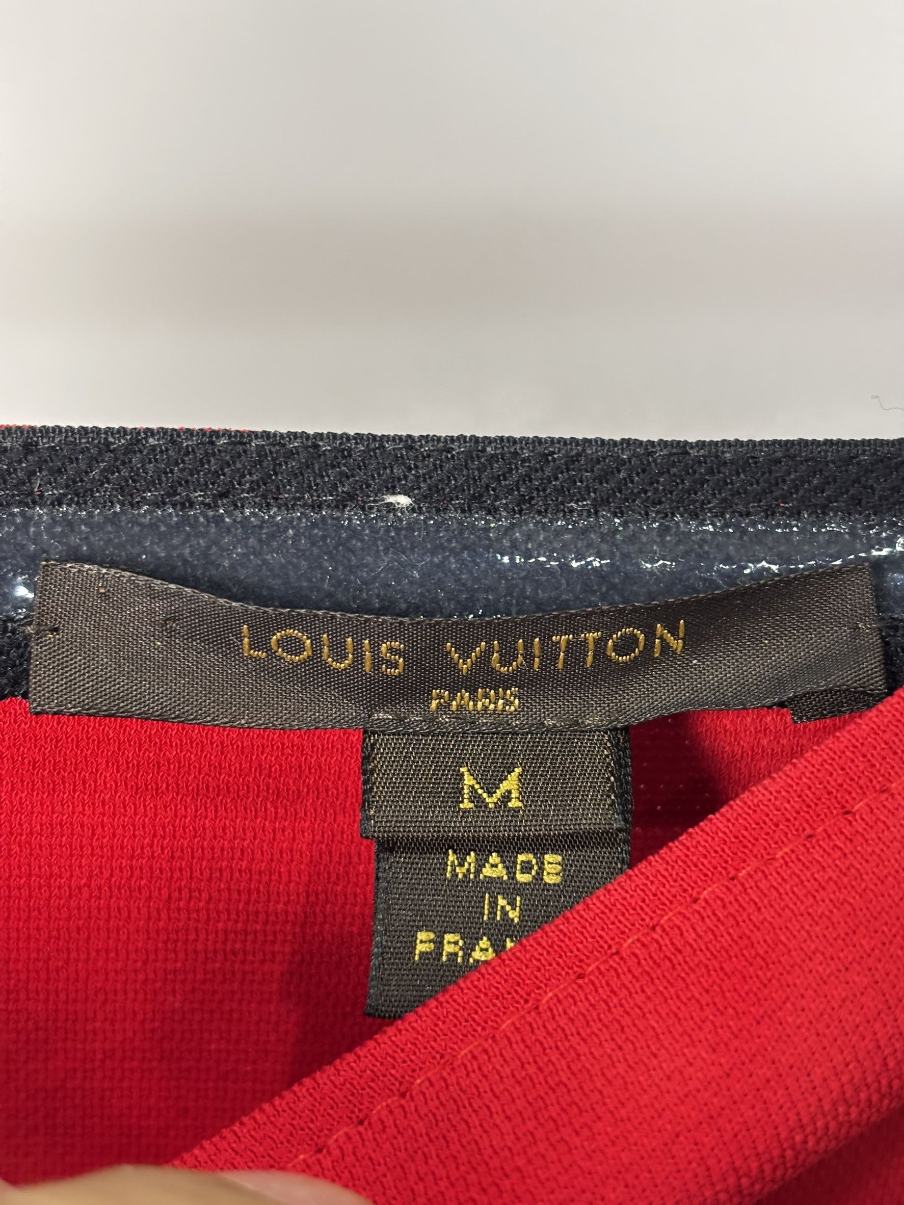 Louis Vuitton Louis Vuitton Red Asymmetrical Skirt Size 30" / US 8 / IT 44 - 2 Thumbnail