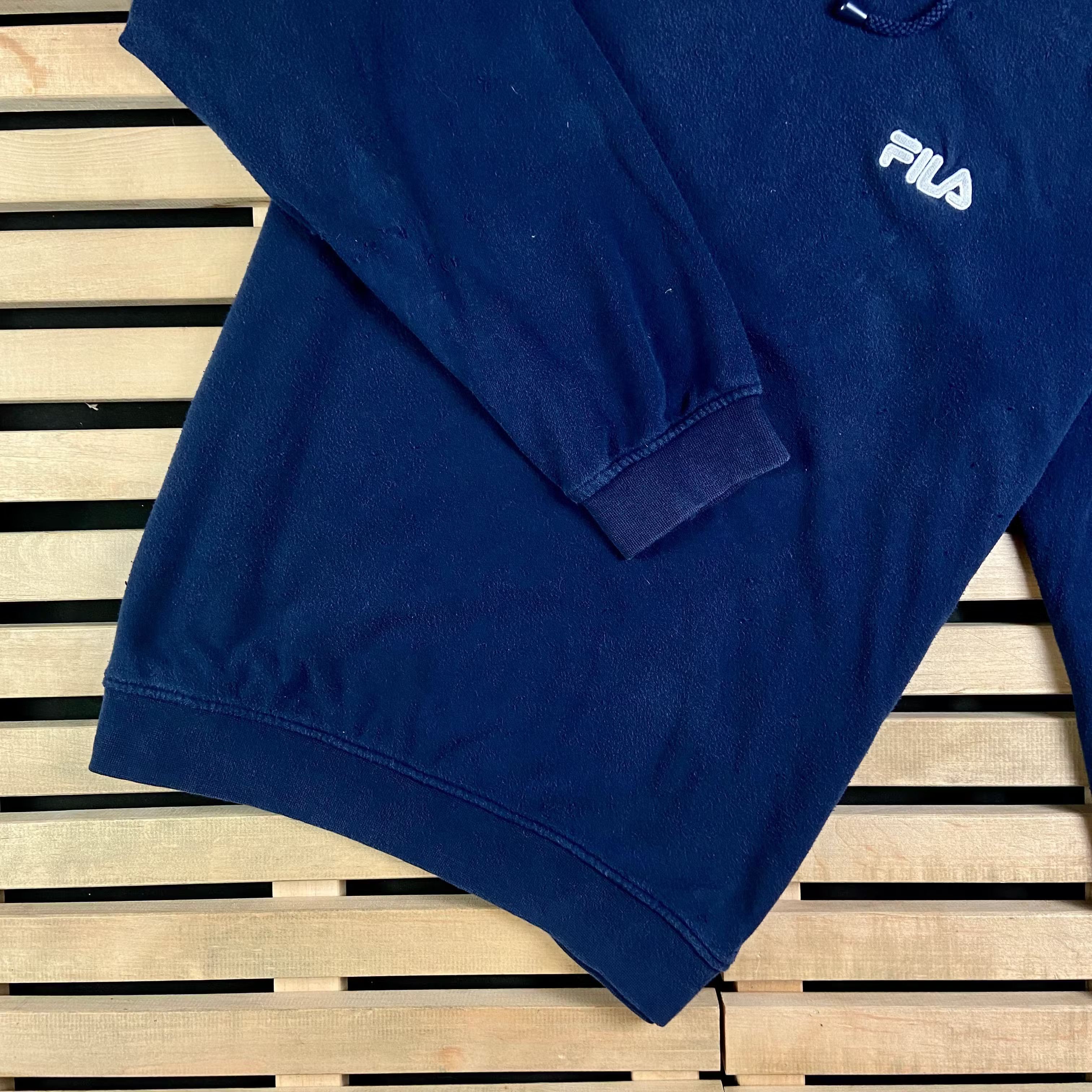 Fila × Vintage Mens Hoodies Fila Vintage Size L Size US L / EU 52-54 / 3 - 3 Thumbnail