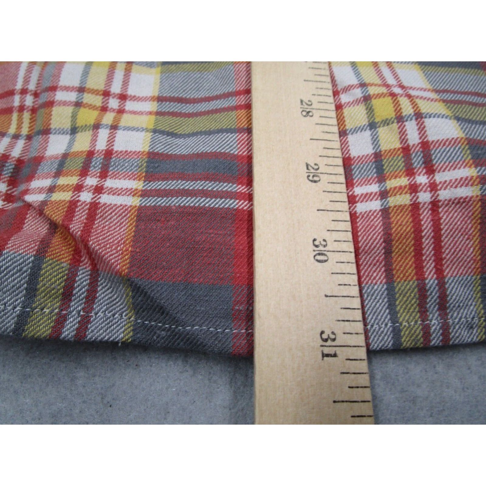 Levi's VINTAGE Levi's Men's Shirt Long Sleeve Button Up Twill Plaid Casual Workwear 2XL Red Size US XXL / EU 58 / 5 - 7 Thumbnail