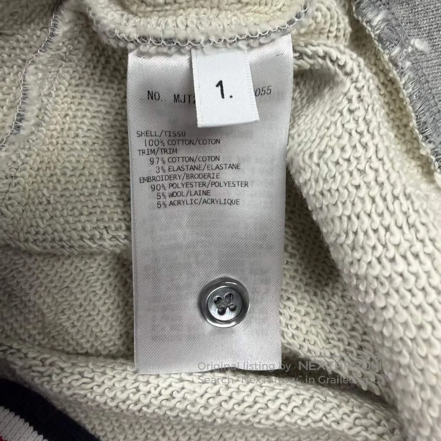 Thom Browne Thom Browne Tennis Embroidered Hoodie| Size US S / EU 44-46 / 1 - 5 Thumbnail