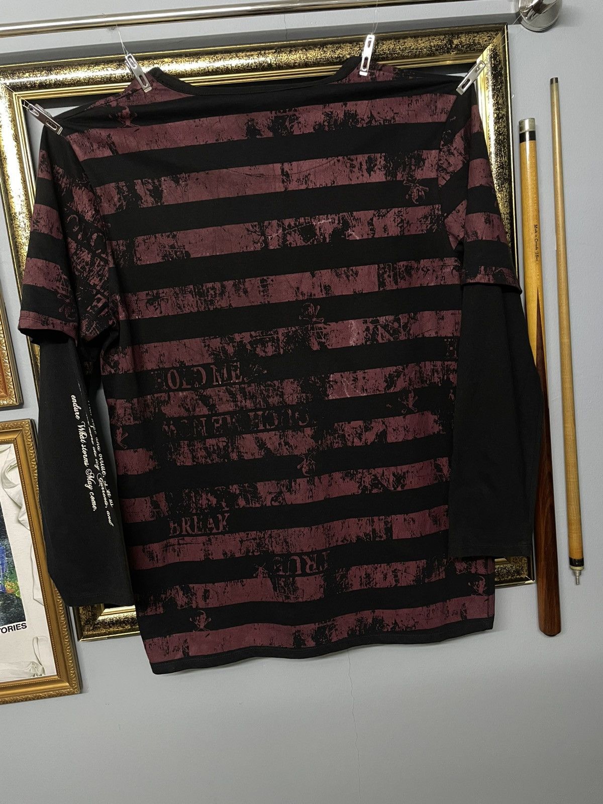 Designer × Japanese Brand × Vintage Vintage 90s Japan Designer Louis Charlon Punk Mass Media Tee Size US L / EU 52-54 / 3 - 7 Thumbnail