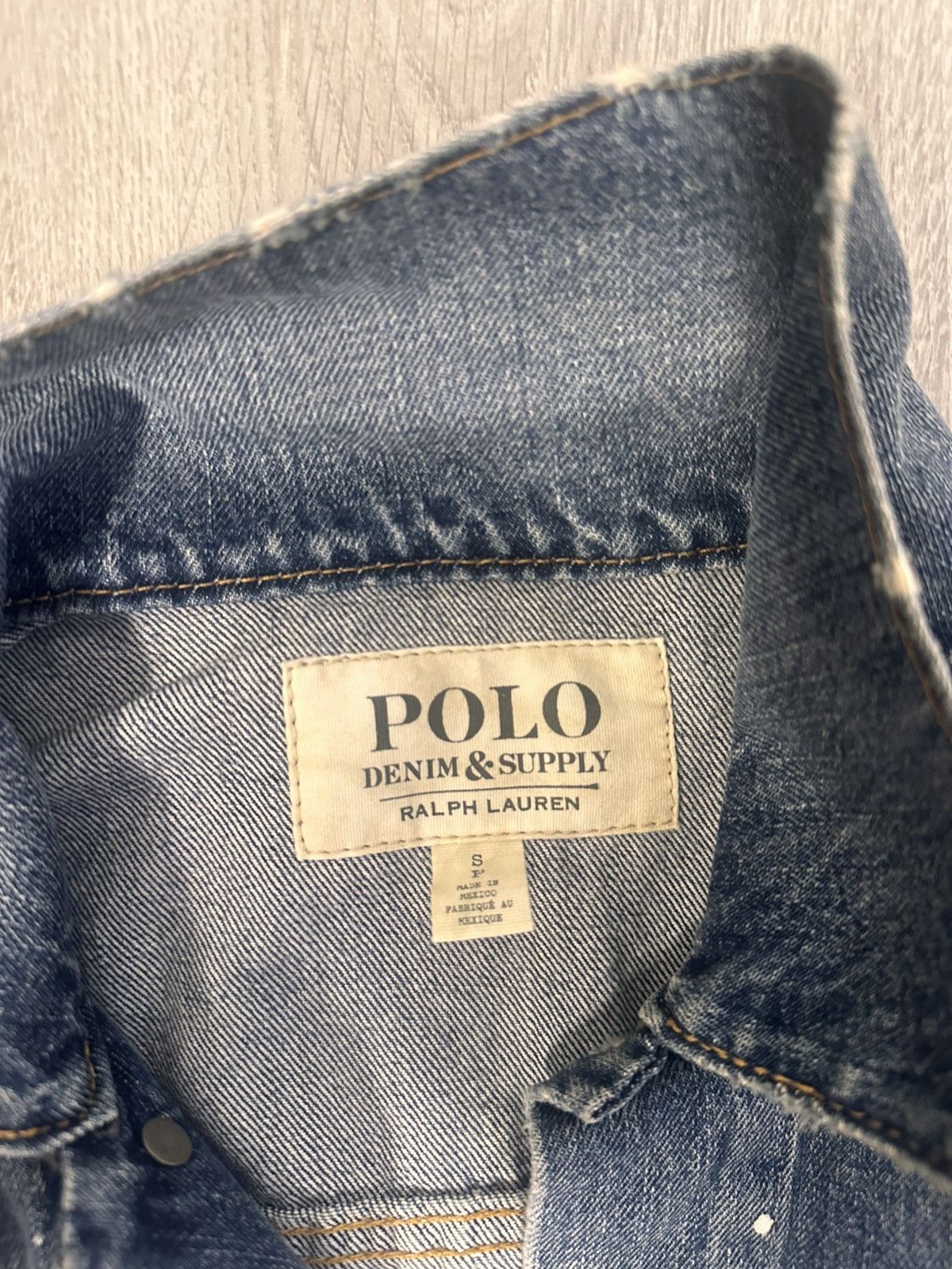 Polo Ralph Lauren Polo Denim Jacket Size US S / EU 44-46 / 1 - 2 Thumbnail