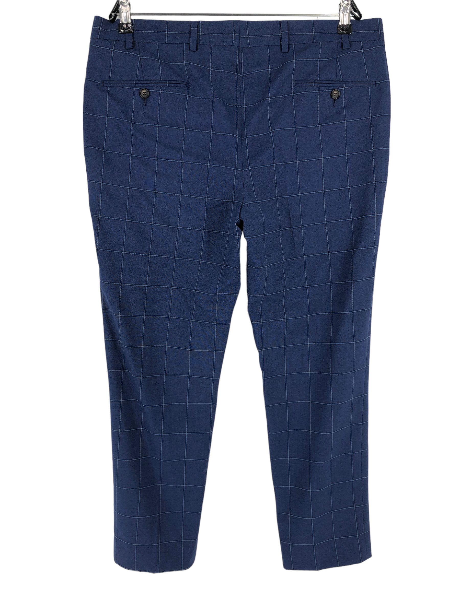 Lazio Single Breasted Wool Formal Suit UK/US:40 - W36 L27