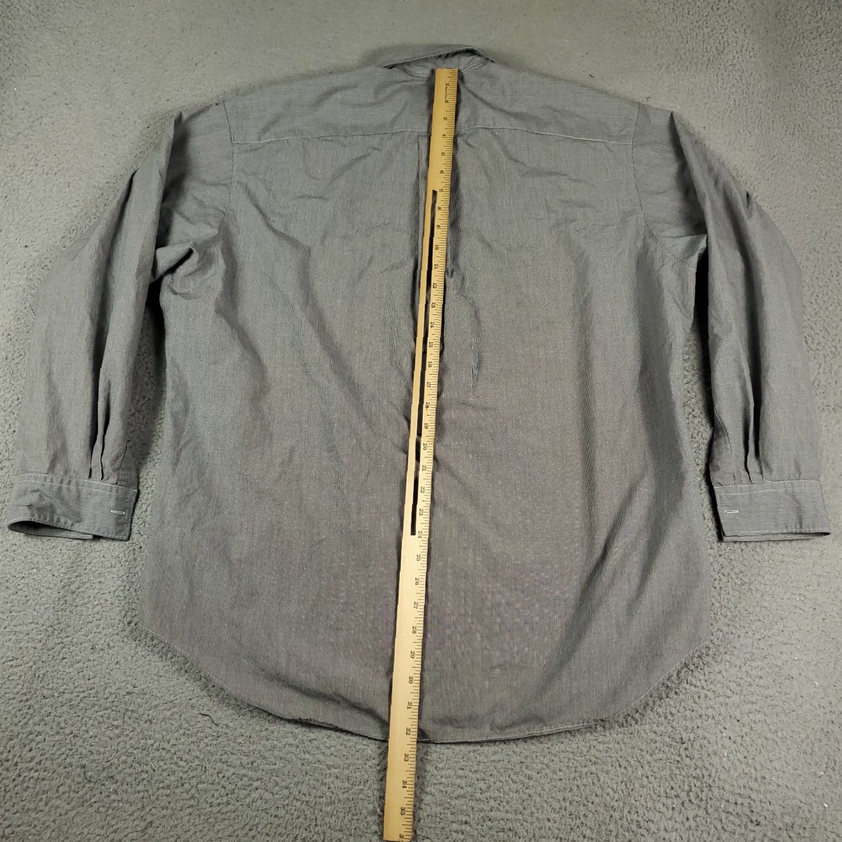 Ralph Lauren Ralph Lauren Casual Button-Up Shirt Mens Large Gray Long Sleeve Cotton Size US L / EU 52-54 / 3 - 3 Thumbnail
