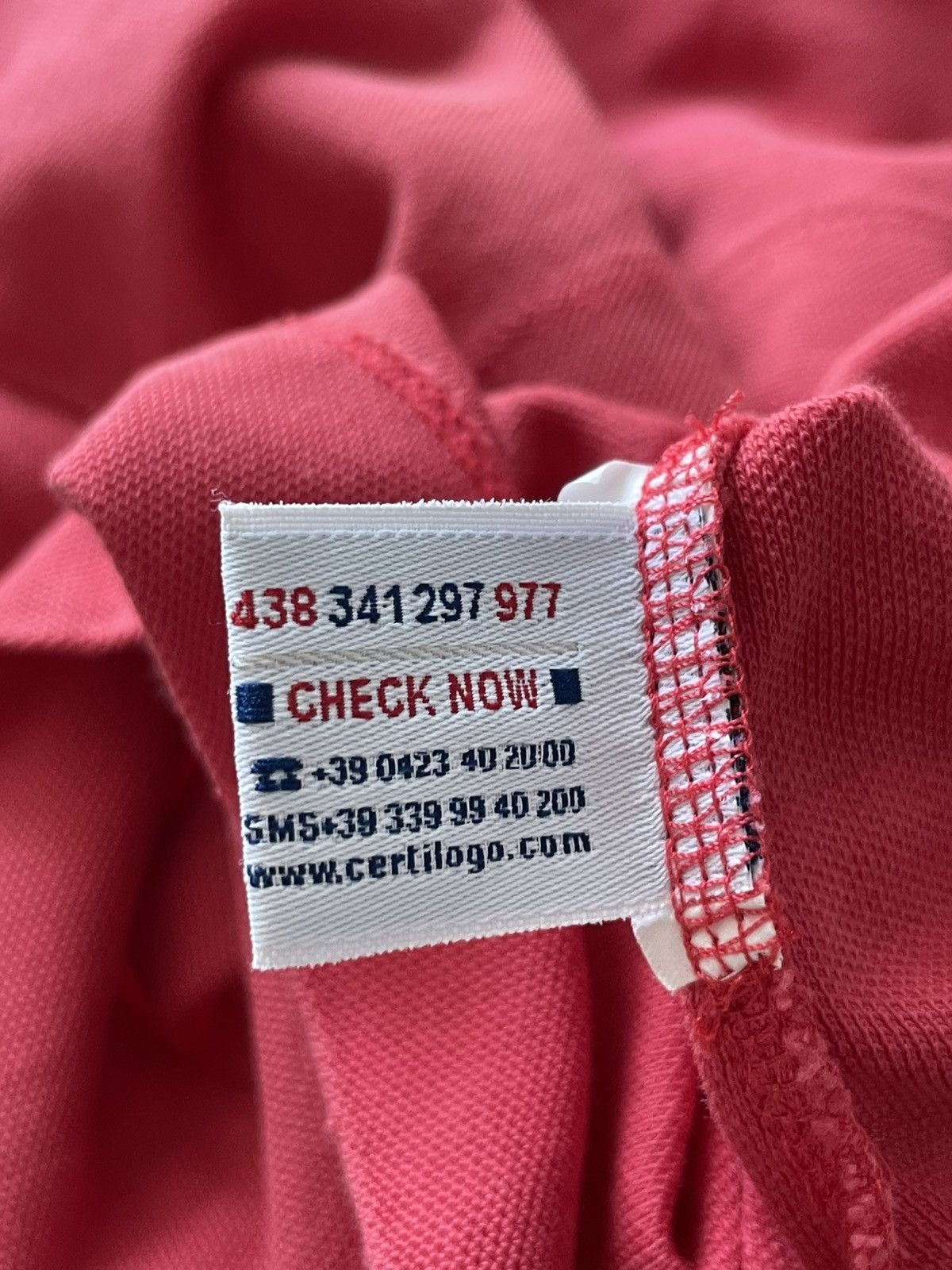 Moncler Moncler Polos T-Shirt Coral Womens Size L / US 10 / IT 46 - 10 Thumbnail