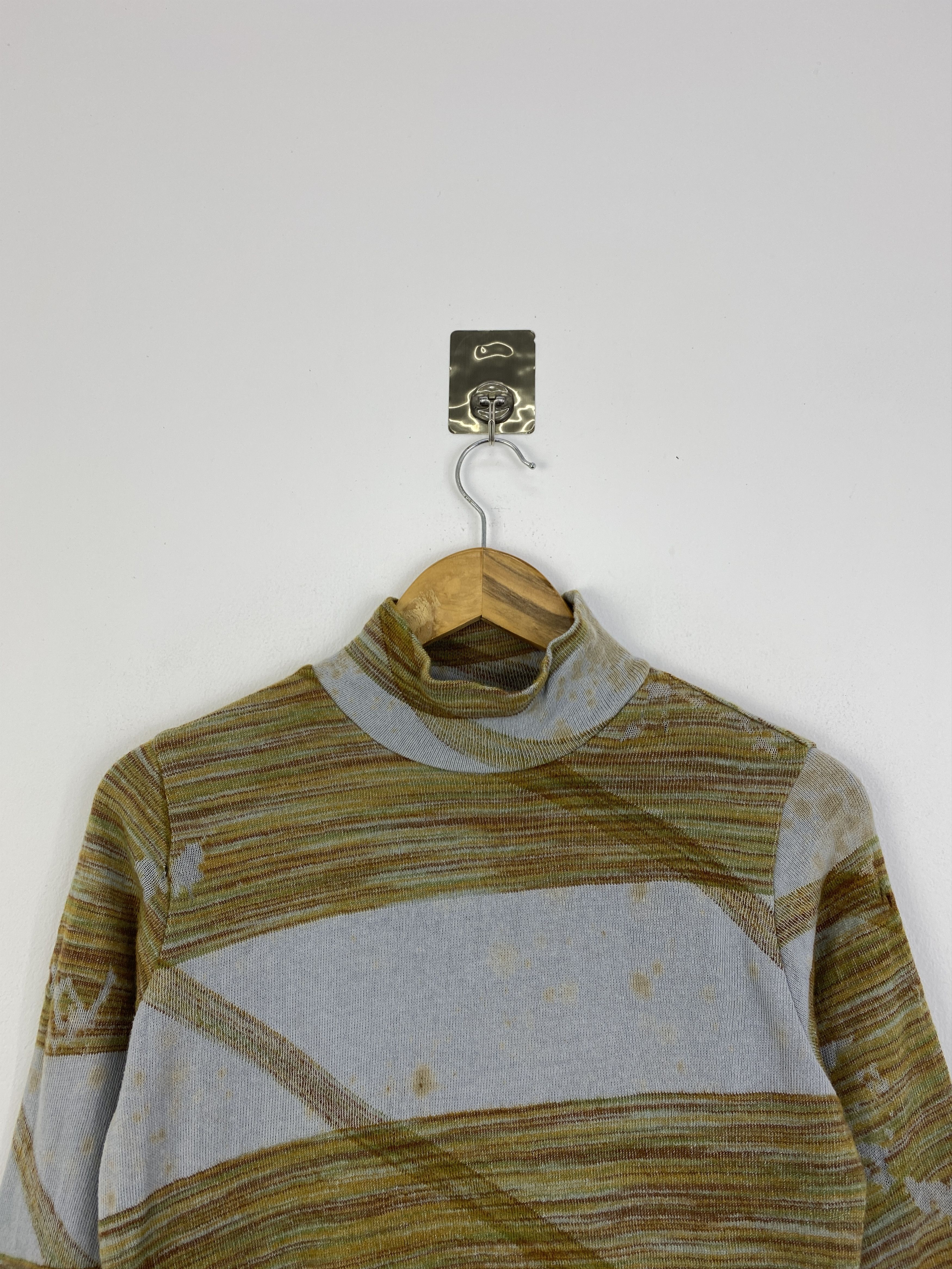 Hai Sporting Gear × Issey Miyake × Vintage Vintage Hai Sporting Gear Issey Miyake Sweatshirt SH0034 Size US M / EU 48-50 / 2 - 2 Thumbnail