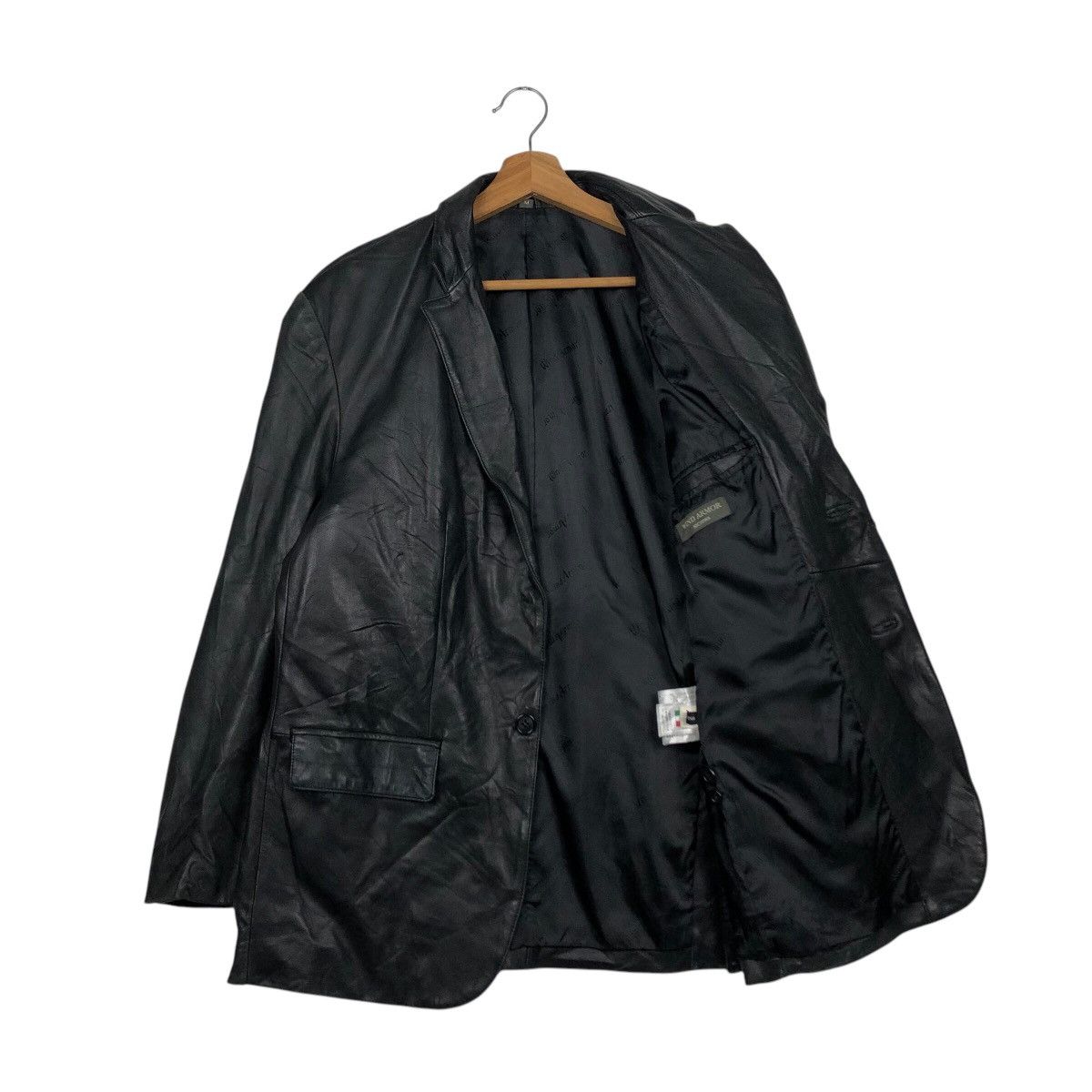Japanese Brand 📌Vintage Chore Leather Jacket Biker Nichiwa Issey Miyake Size US M / EU 48-50 / 2 - 12 Thumbnail