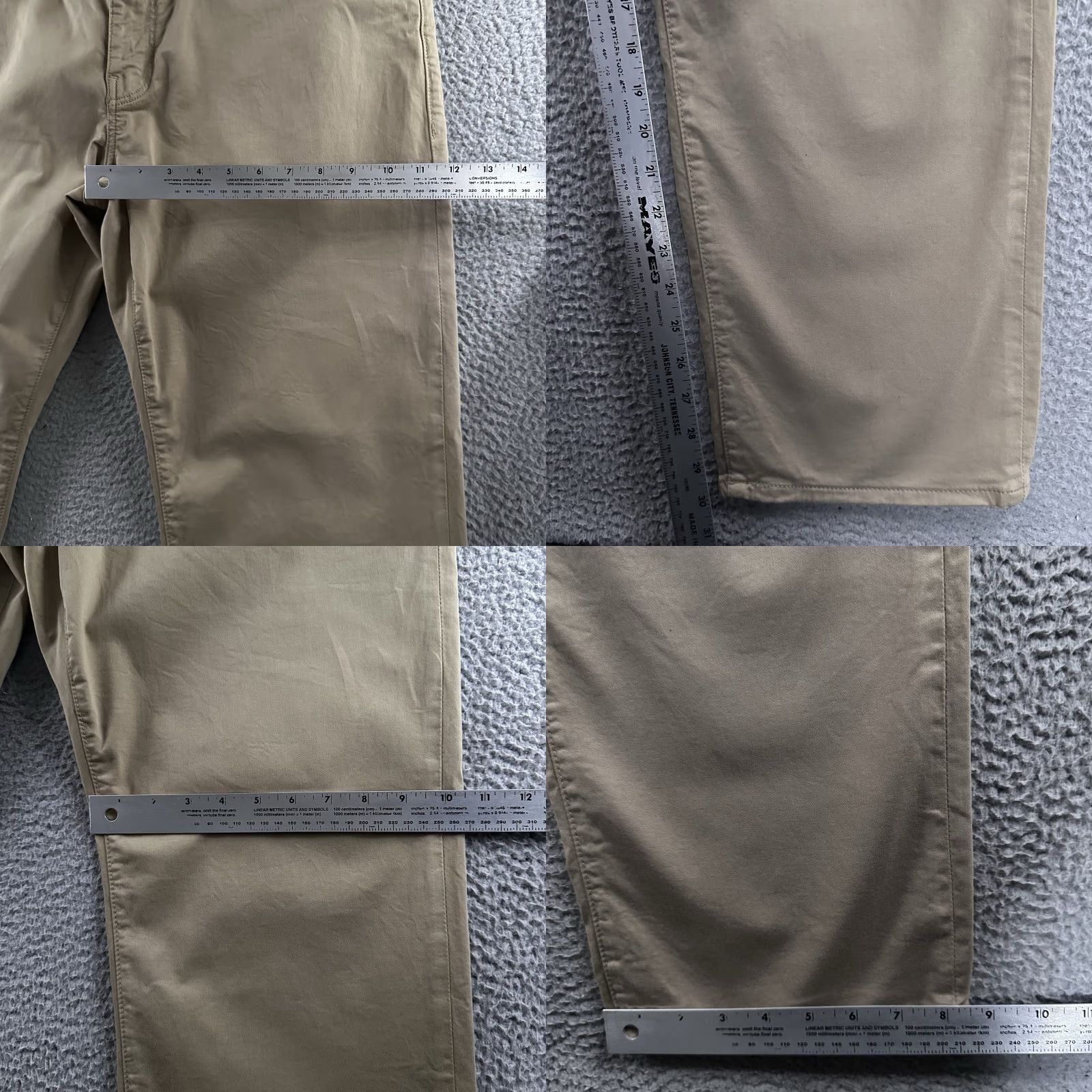 Vintage Mavi Jeans Beige Size 38x30 Matt Relaxed Straight Leg Denim Cotton Blend Jeans Mens Straight 30 In Inseam Relaxed Mid Rise Shirt? Size US 38 / EU 54 - 8 Thumbnail
