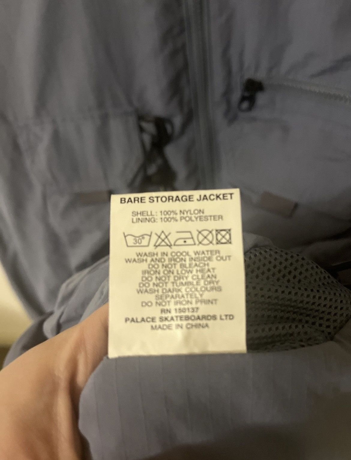 Palace Palace Bare Storage Jacket - Flint Grey Size US L / EU 52-54 / 3 - 10 Thumbnail