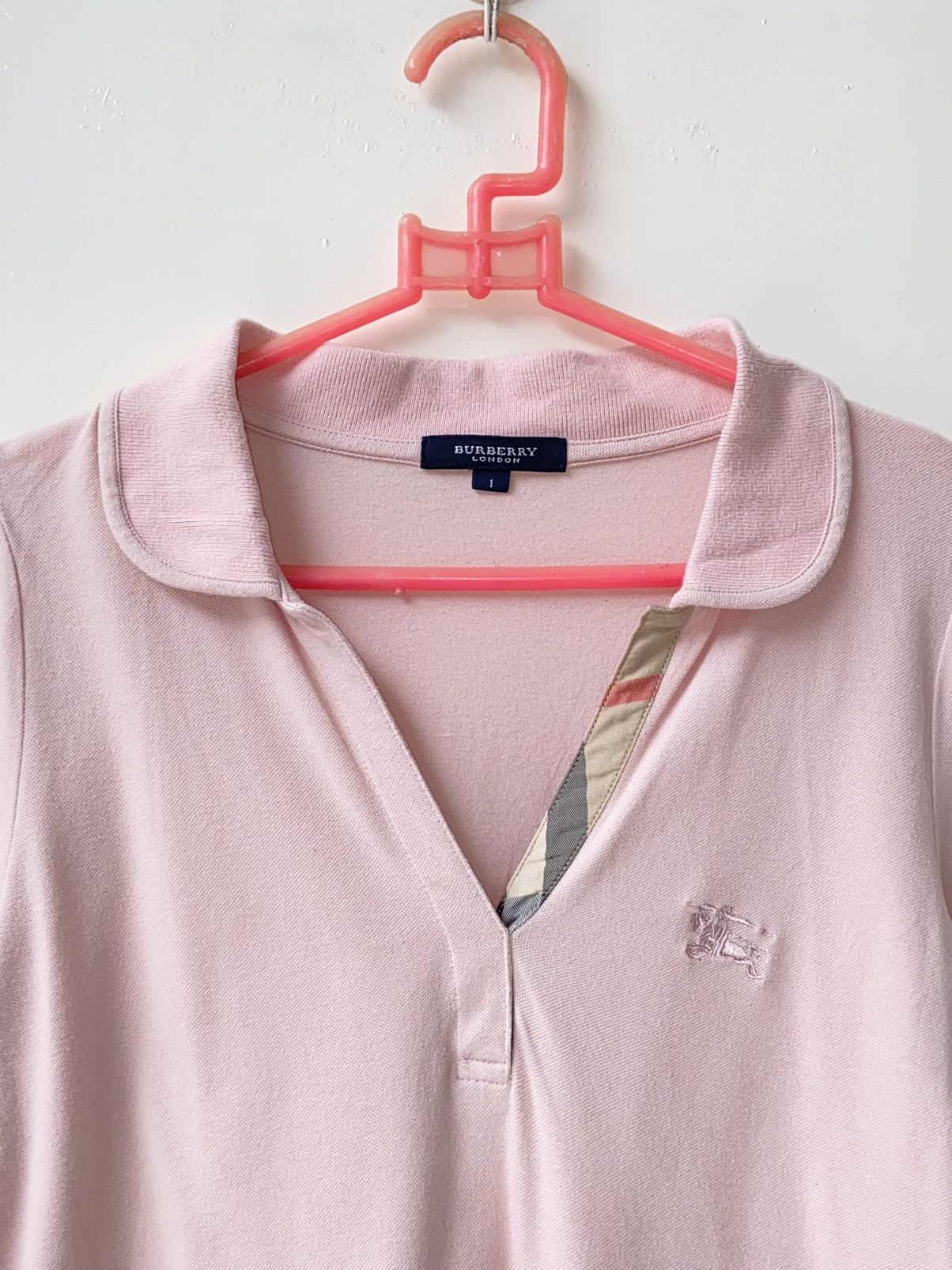Burberry BURBERRY Pink T-shirt Size US XS / EU 42 / 0 - 12 Thumbnail