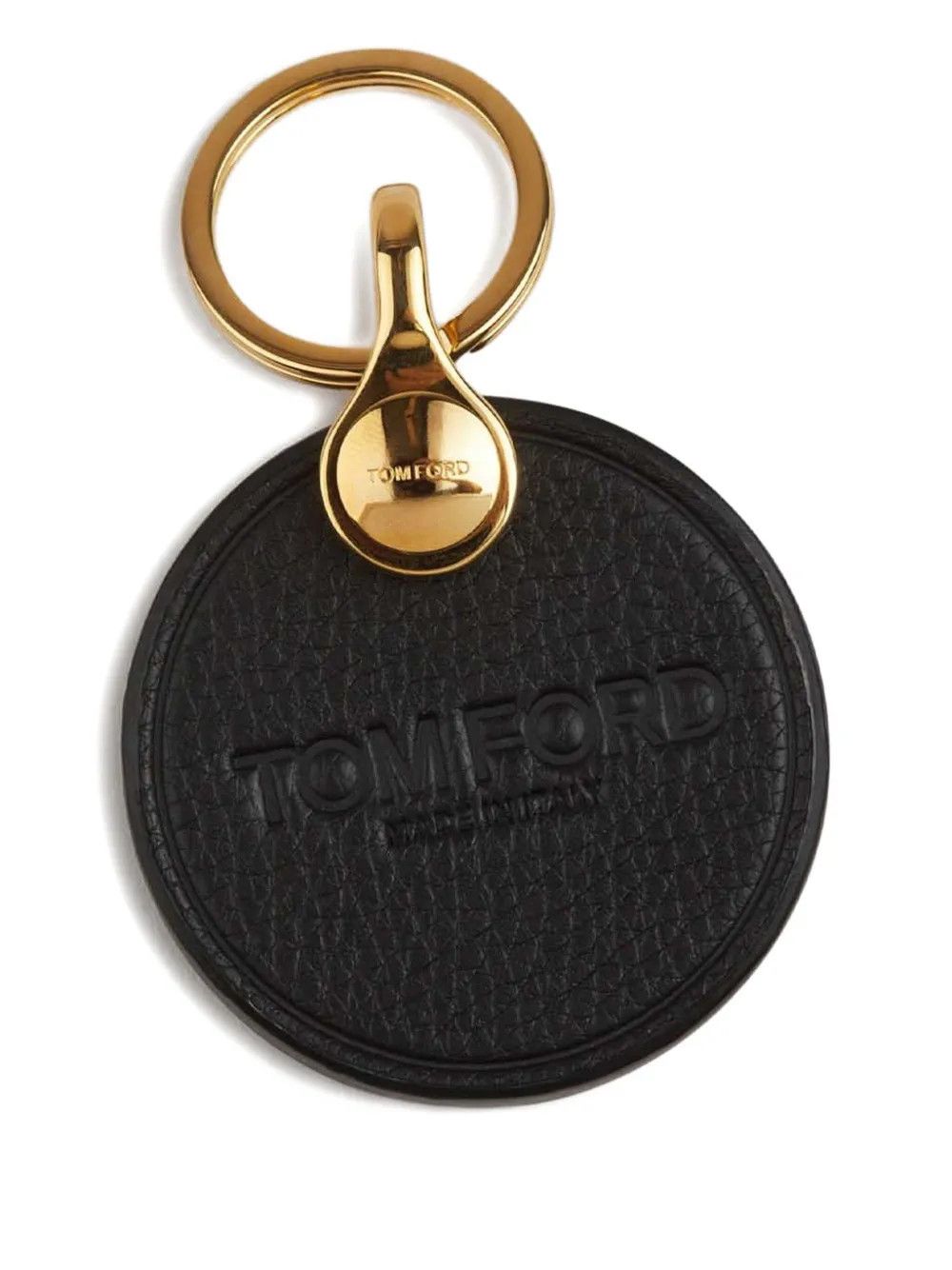 Tom Ford o1loc1c0126 Size: OS / Leather Keychain in Black Size ONE SIZE - 1 Thumbnail