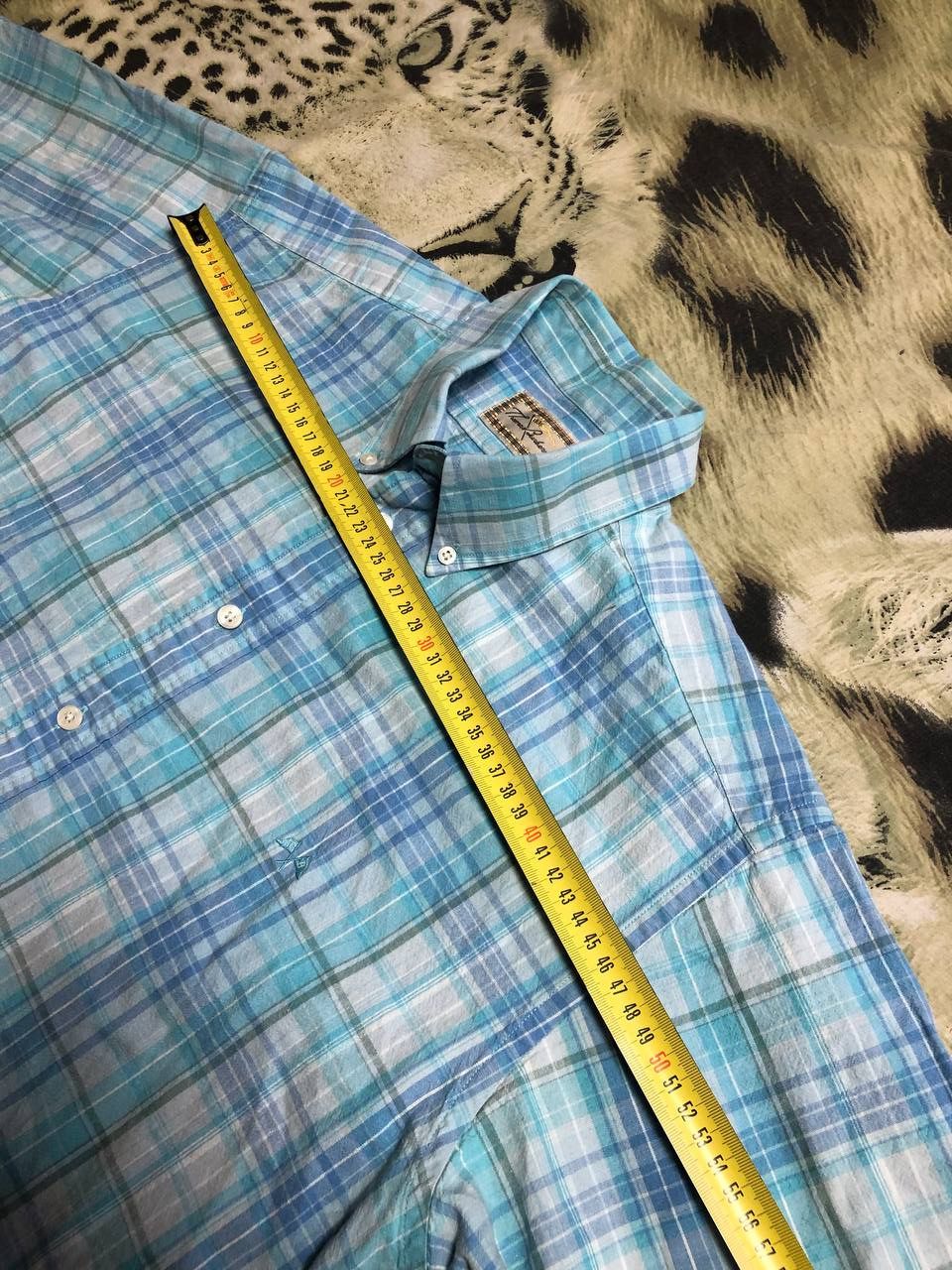 Burberry Vintage Thomas Burberry Checkered Button Up Shirt Size L Size US L / EU 52-54 / 3 - 7 Thumbnail