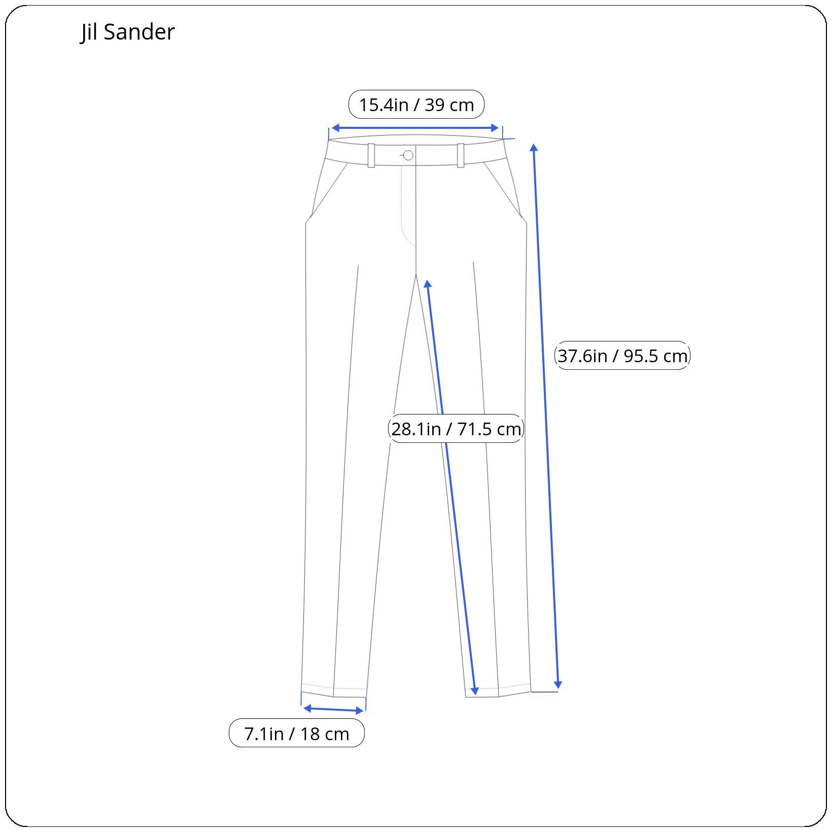 Jil Sander ⚡️QUICK SALE⚡️Jil Sander Black Pants Trousers Size 30" / US 8 / IT 44 - 7 Thumbnail