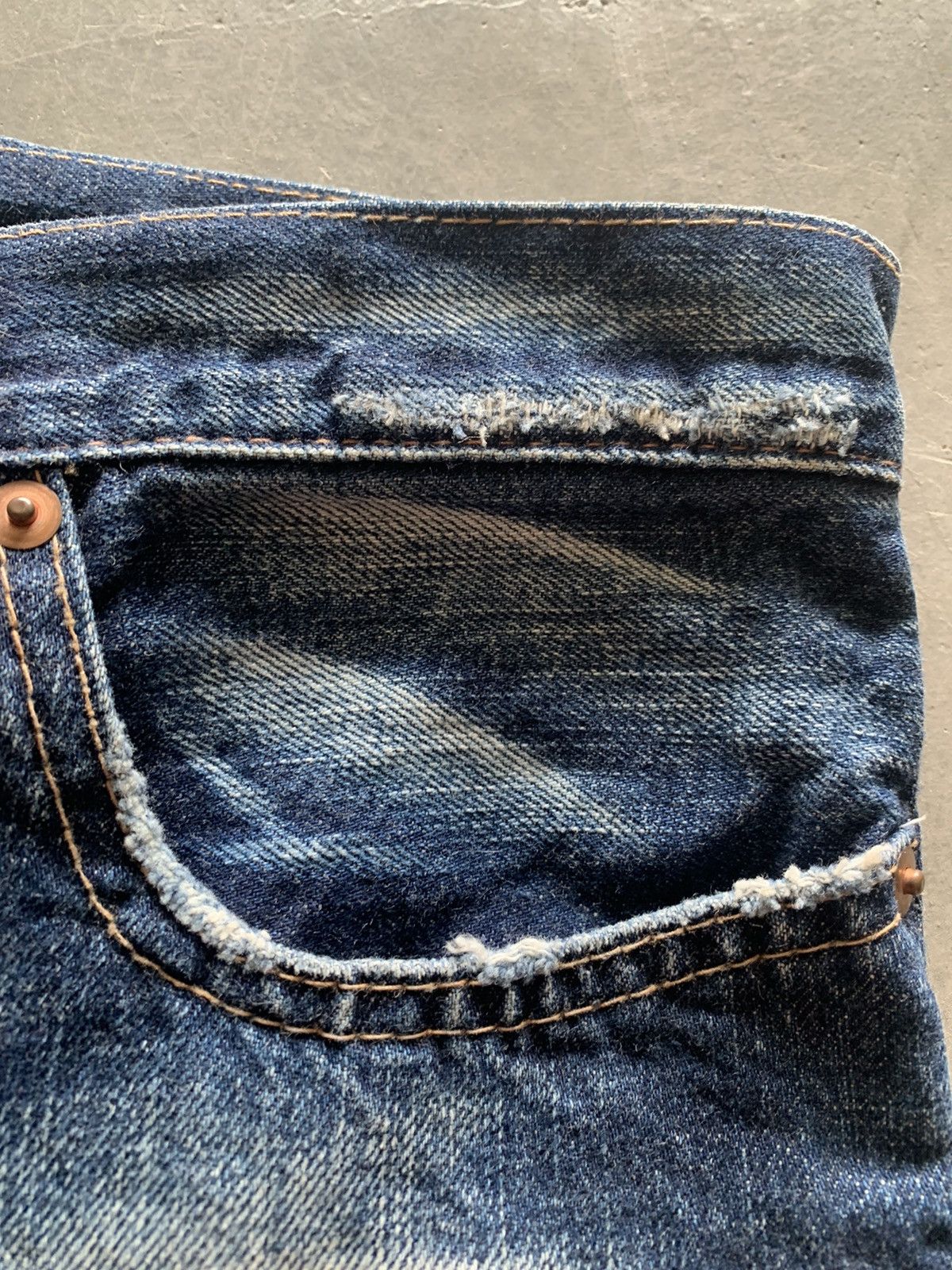 Hysteric Glamour RNA distressed sashiko japanese patchwork slim hedi style Size US 28 / EU 44 - 13 Thumbnail
