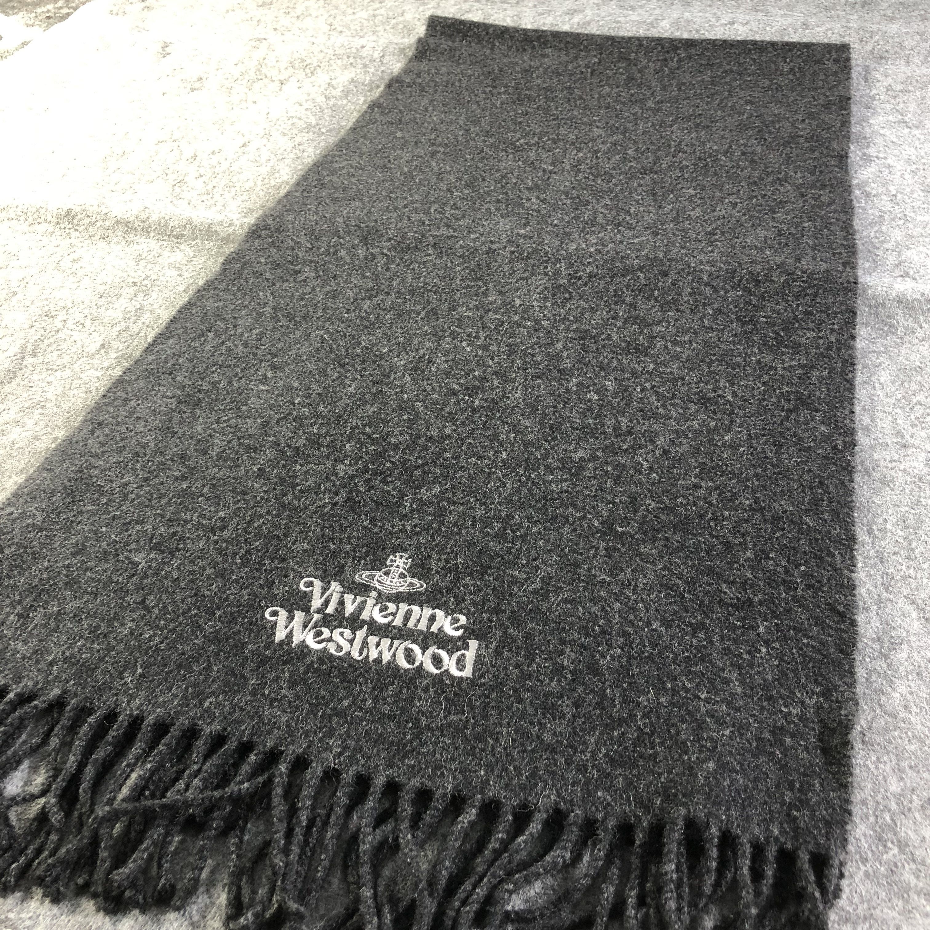 Vivienne Westwood Vivienne Westwood Wool Scarf Muffler V1796 Size ONE SIZE - 3 Thumbnail