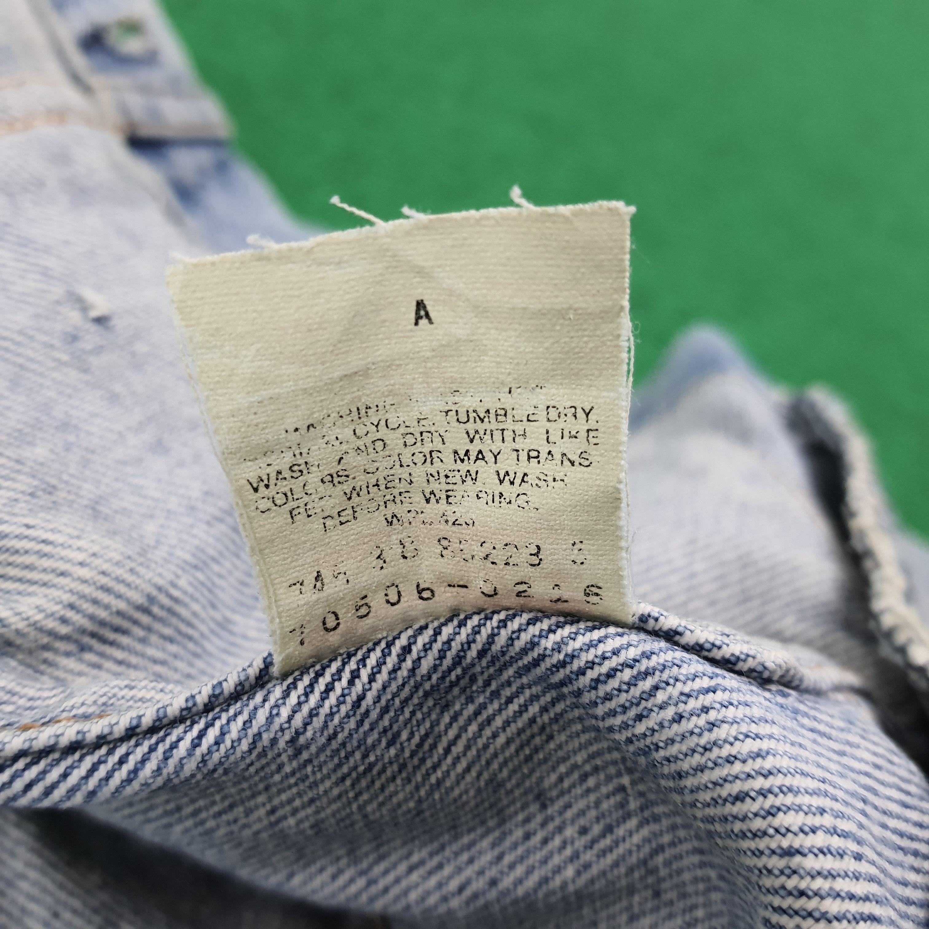 Levi's Vintage 90s Levi's Custom Jamiroquai Logo Denim C277N2 Size US S / EU 44-46 / 1 - 8 Thumbnail