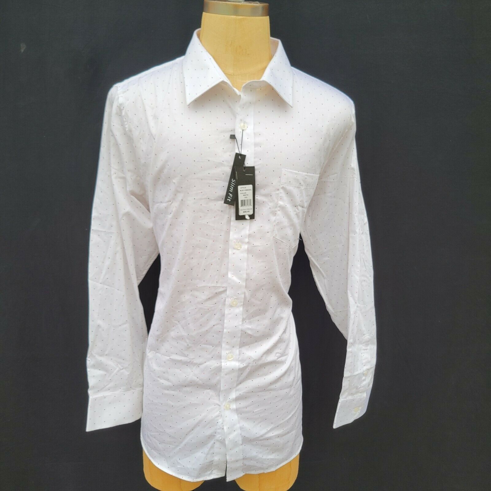 Other Men's Galaxy Premium Slim Fit Long Sleeve Shirt. XXL Size US XXL / EU 58 / 5 - 4 Thumbnail