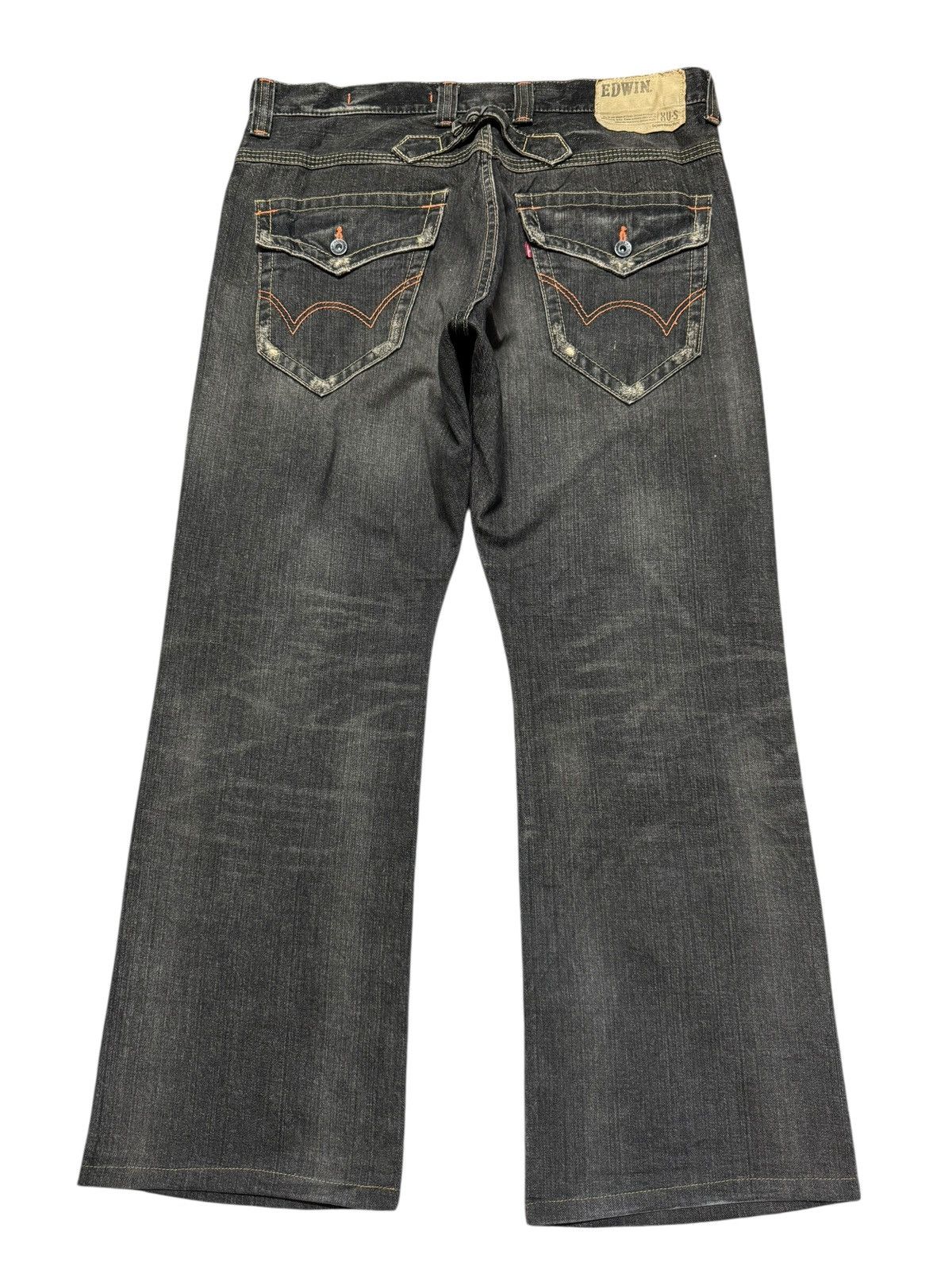 Edwin Exclusive Vintage Edwin 401XVS Denim Flare Jeans Size US 38 / EU 54 - 2 Thumbnail