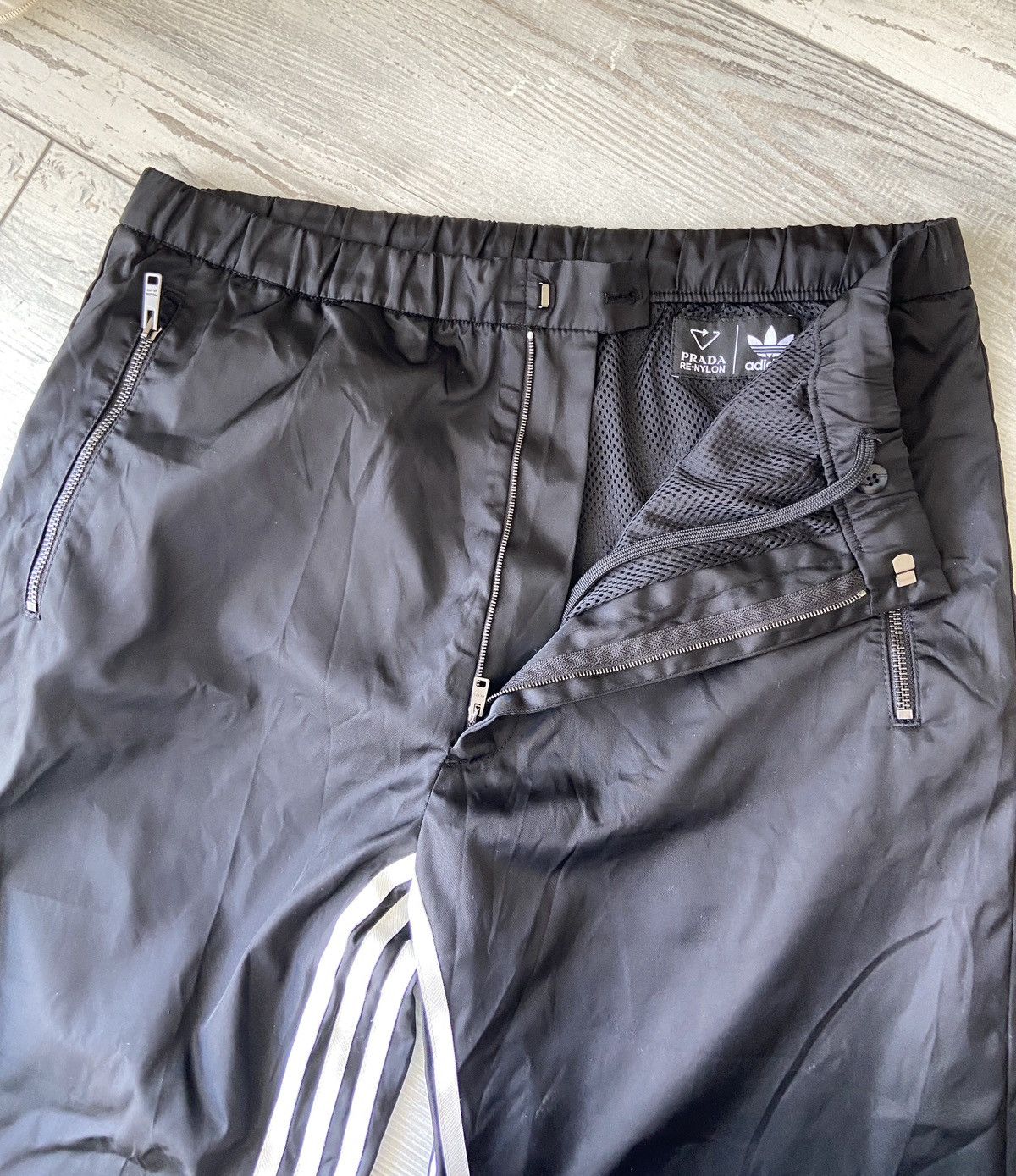 Adidas × Prada Prada x Adidas Re-Nylon Pants Black Size US 42 / EU 58 - 9 Thumbnail