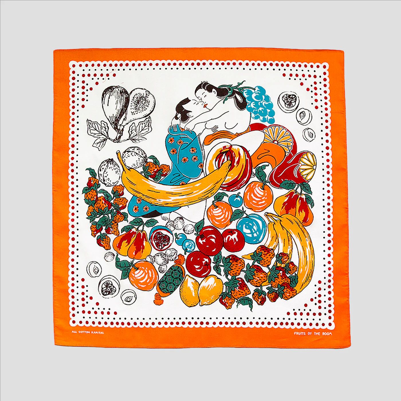 Kapital KAPITAL Banada Handkercheif - FRUIT SHUNGA Size ONE SIZE - 1 Thumbnail