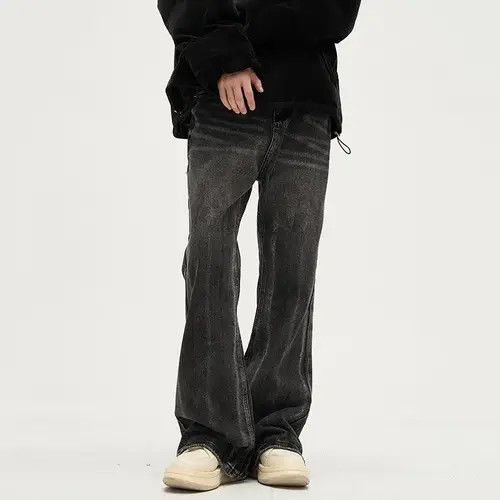 Other Baggy streetwear y2k flared ripped jeans pants wide leg Size US 32 / EU 48 - 1 Thumbnail