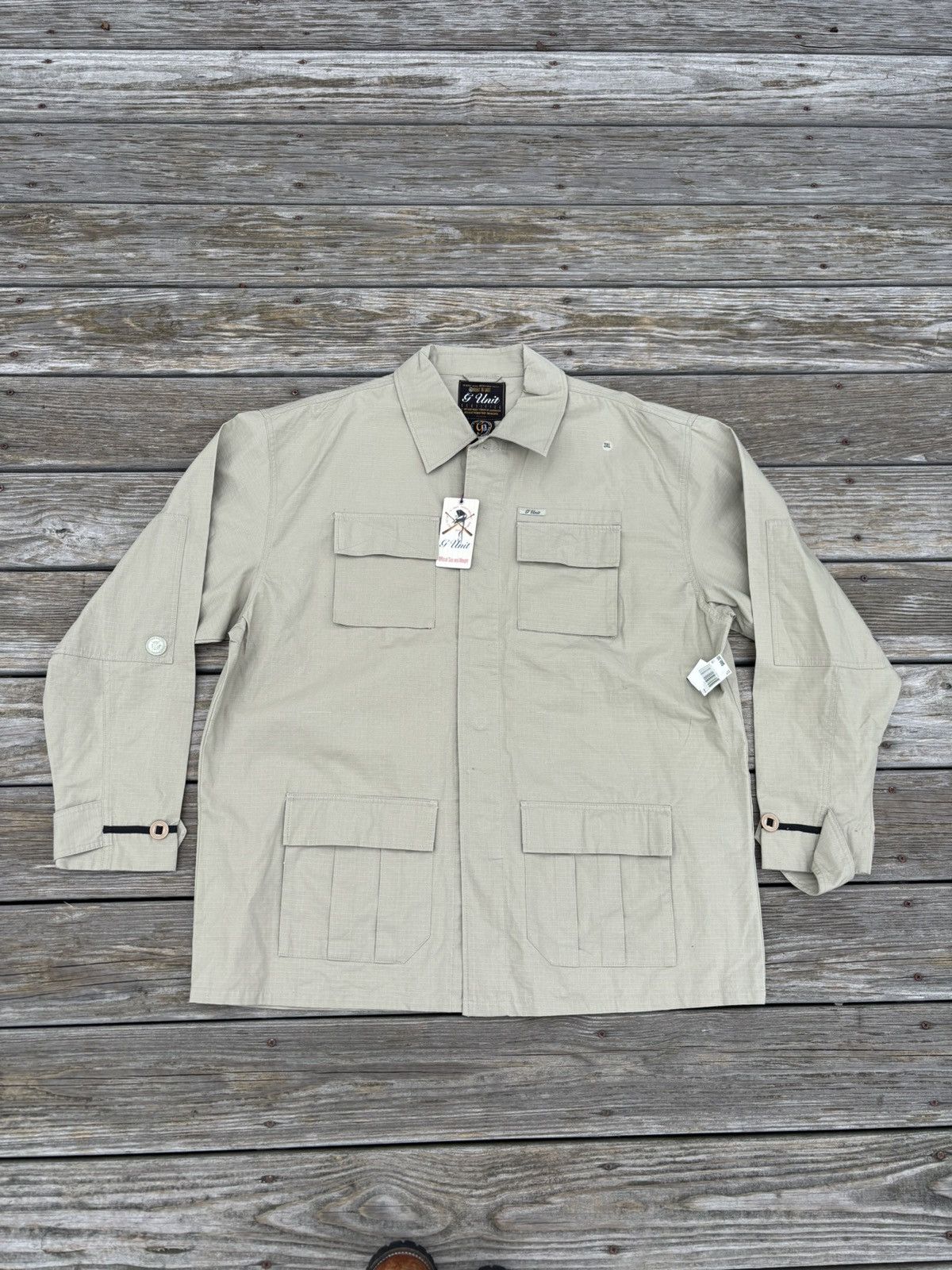 G-Unit × Vintage Vintage G-Unit cargo shirt Y2K Size US XXL / EU 58 / 5 - 1 Thumbnail