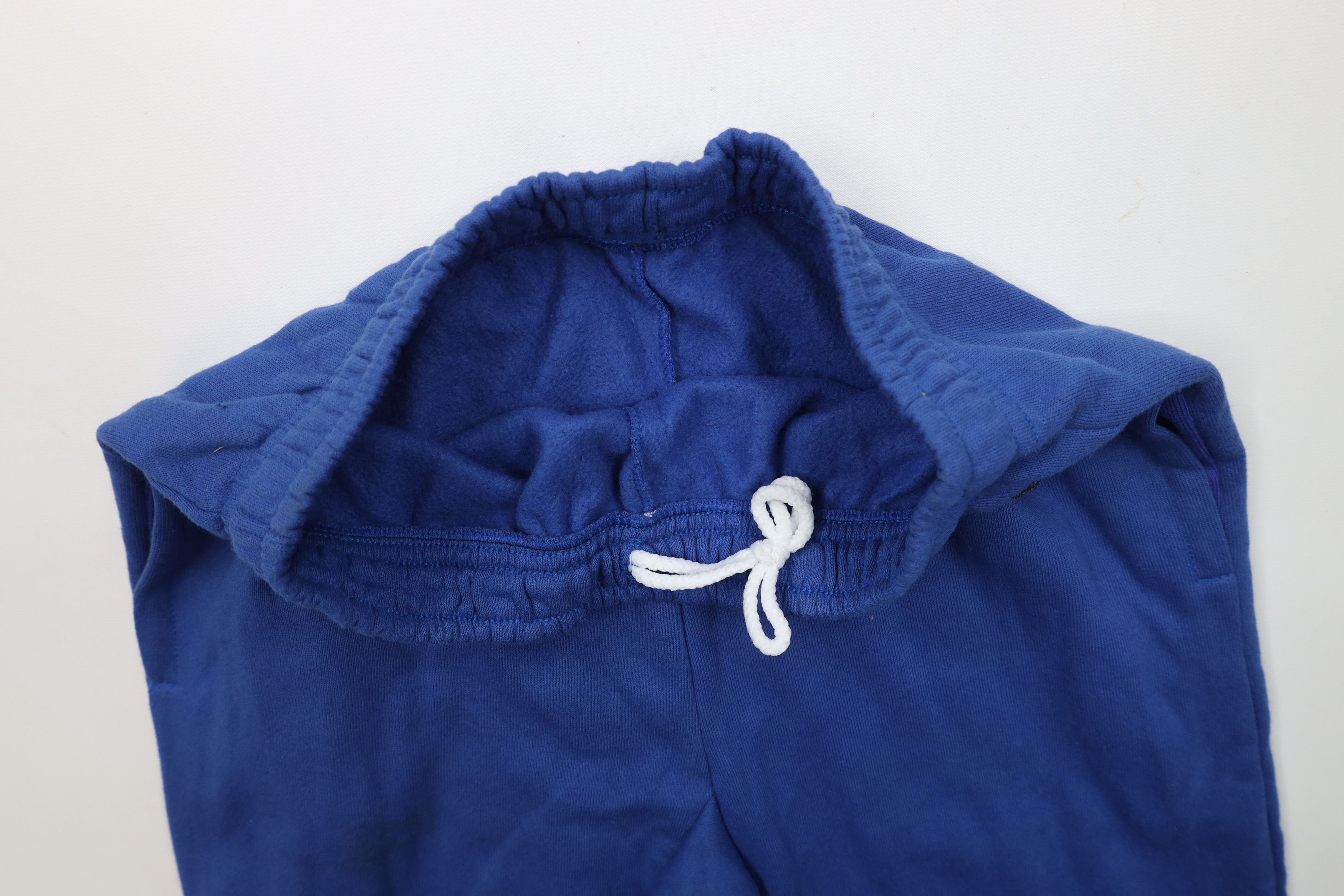 Vintage Vintage 90s Streetwear Gusseted Sweatpants Joggers Blue USA Size US 34 / EU 50 - 8 Thumbnail