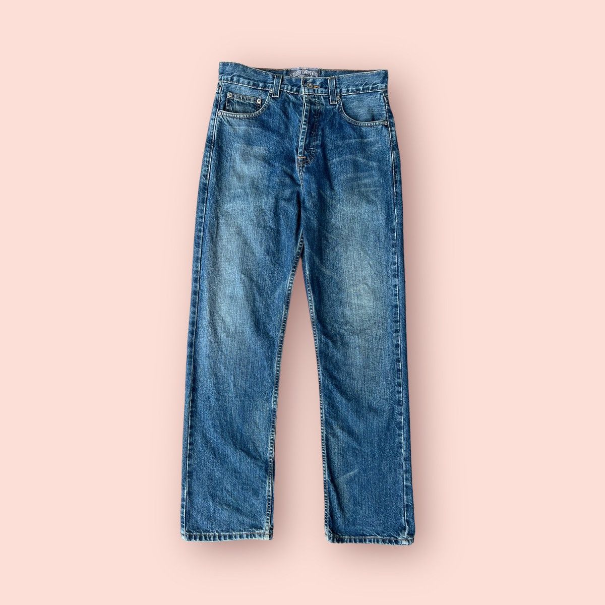 Streetwear × Stussy × Vintage VINTAGE STUSSY JEANS STRAIGHT CUT 