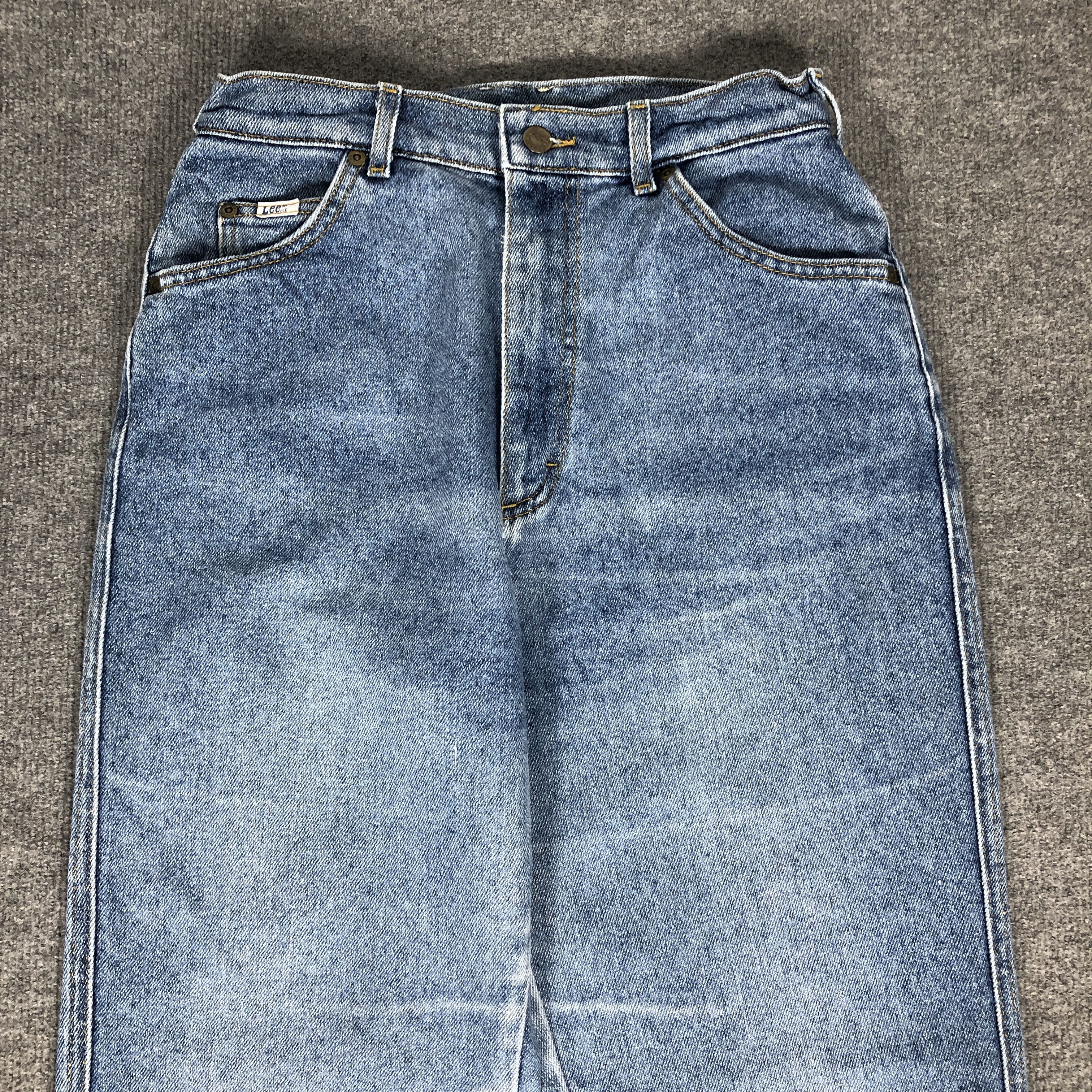 Lee × Vintage Womens 90s Vintage Lee Jeans USA L1090W Size 28" / US 6 / IT 42 - 2 Thumbnail