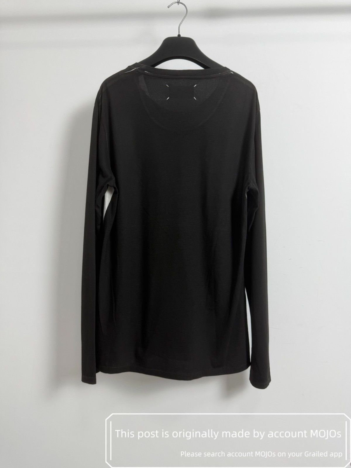Maison Margiela Sz 50 Maison Margiela 10SS Fading White L/S Tee mojos1057 Size US M / EU 48-50 / 2 - 2 Thumbnail