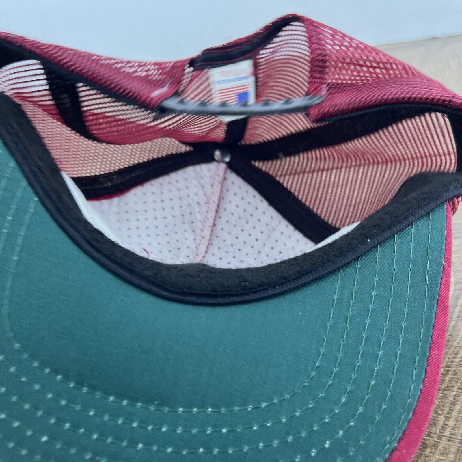 Other Maroon Snapback Hat Red Cap Hat Adjustable Hat Red Adult Hat Size ONE SIZE - 11 Thumbnail