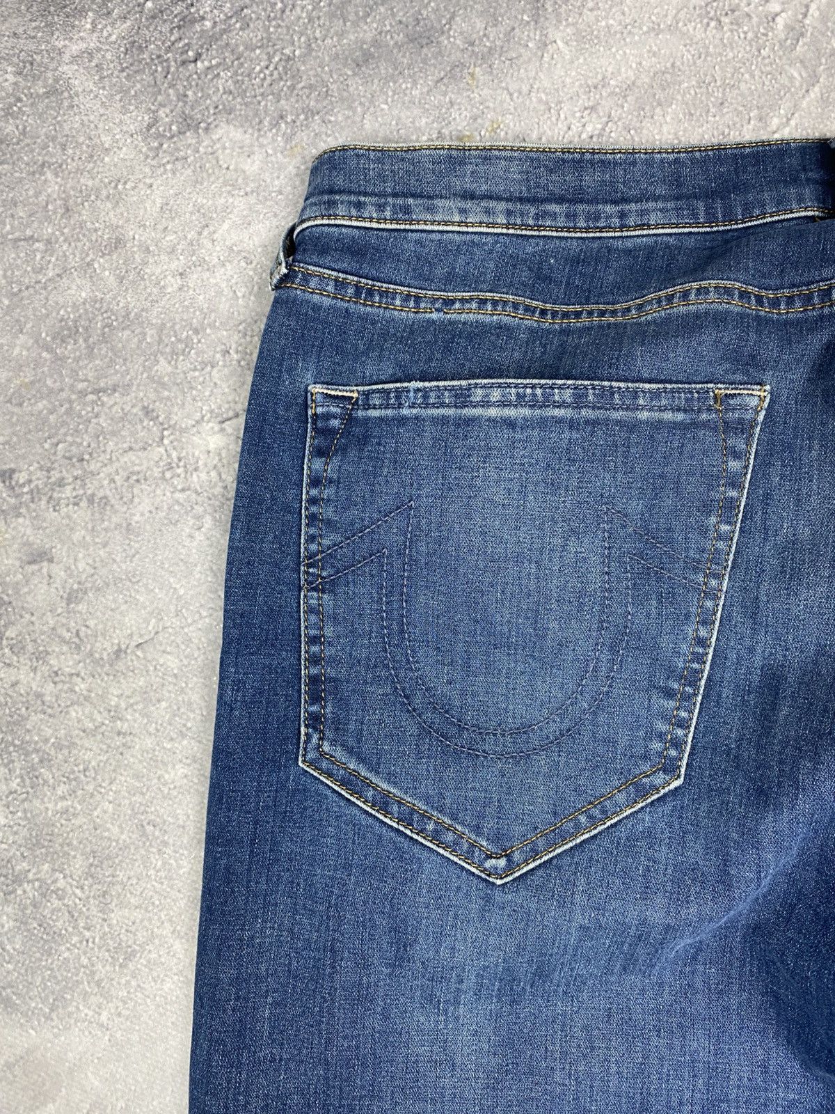 True Religion True Religion Blue Denim Jeans Relaxed Slim Japanese Y2K Size US 34 / EU 50 - 5 Thumbnail