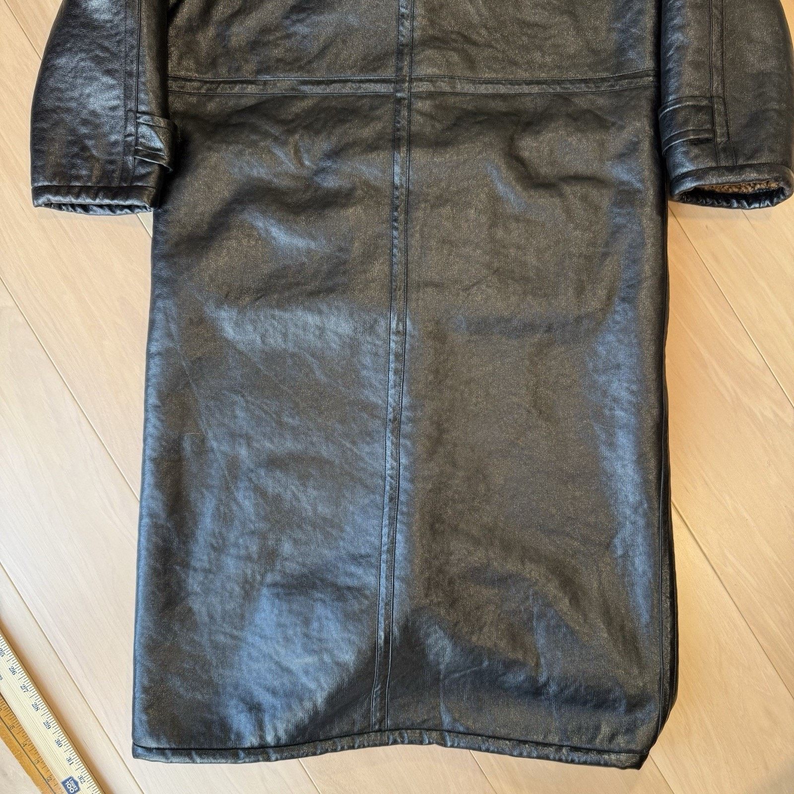 Free People Free People London Vegan Coat Women's Medium Black Long Size M / US 6-8 / IT 42-44 - 10 Thumbnail
