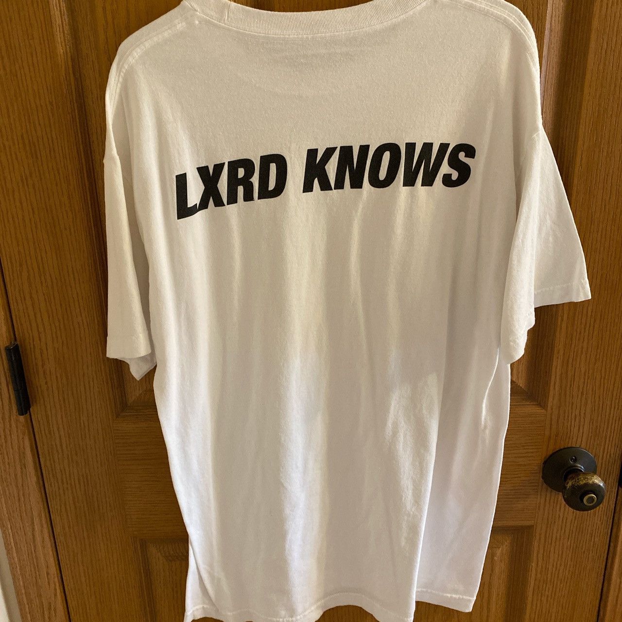 Lxrdknows Lxrdknows white og logo tee Size US L / EU 52-54 / 3 - 2 Thumbnail