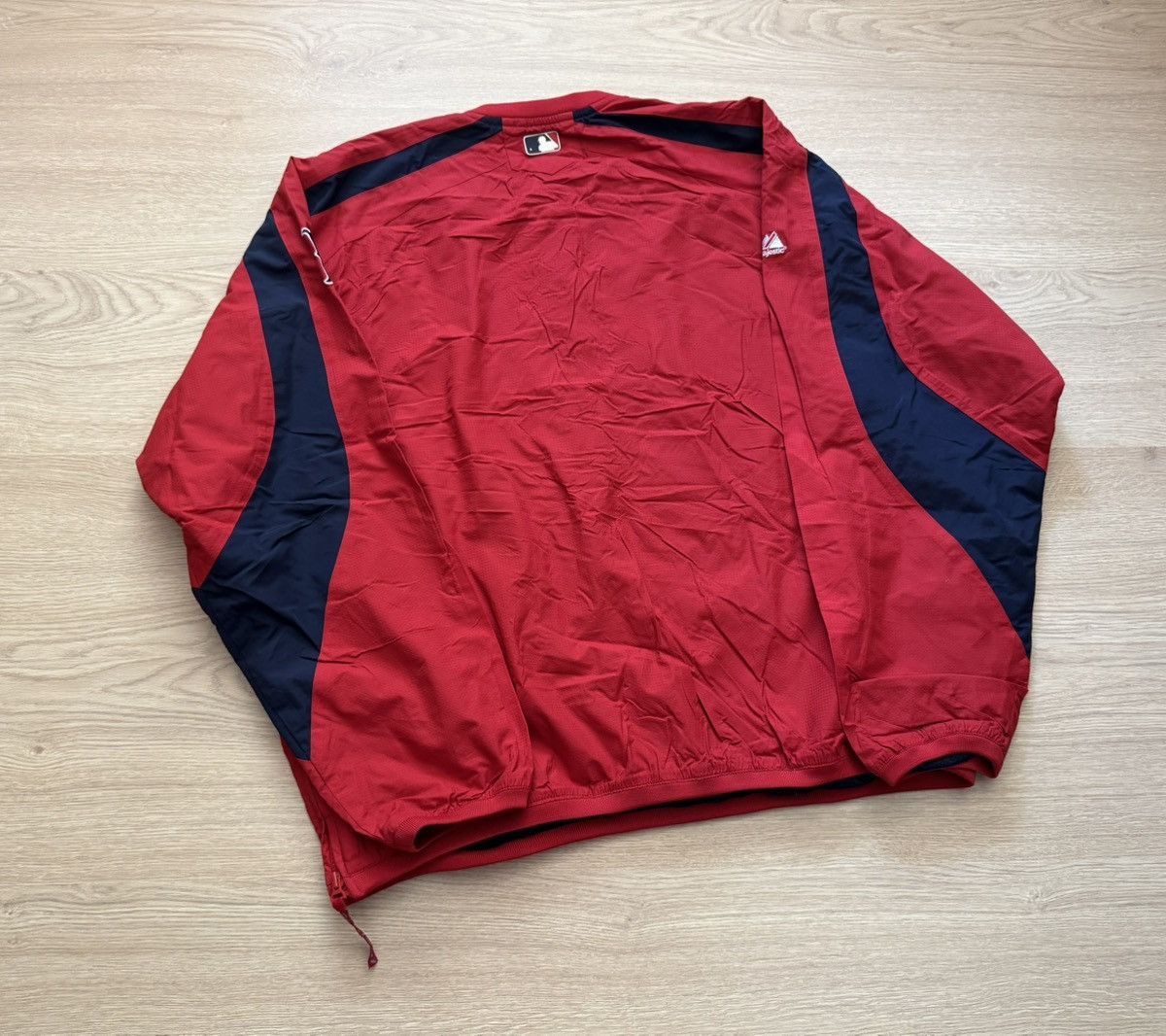 Majestic Vintage Majestic MLB Red Sox Baseball Nylon Jacket Size US XL / EU 56 / 4 - 5 Thumbnail