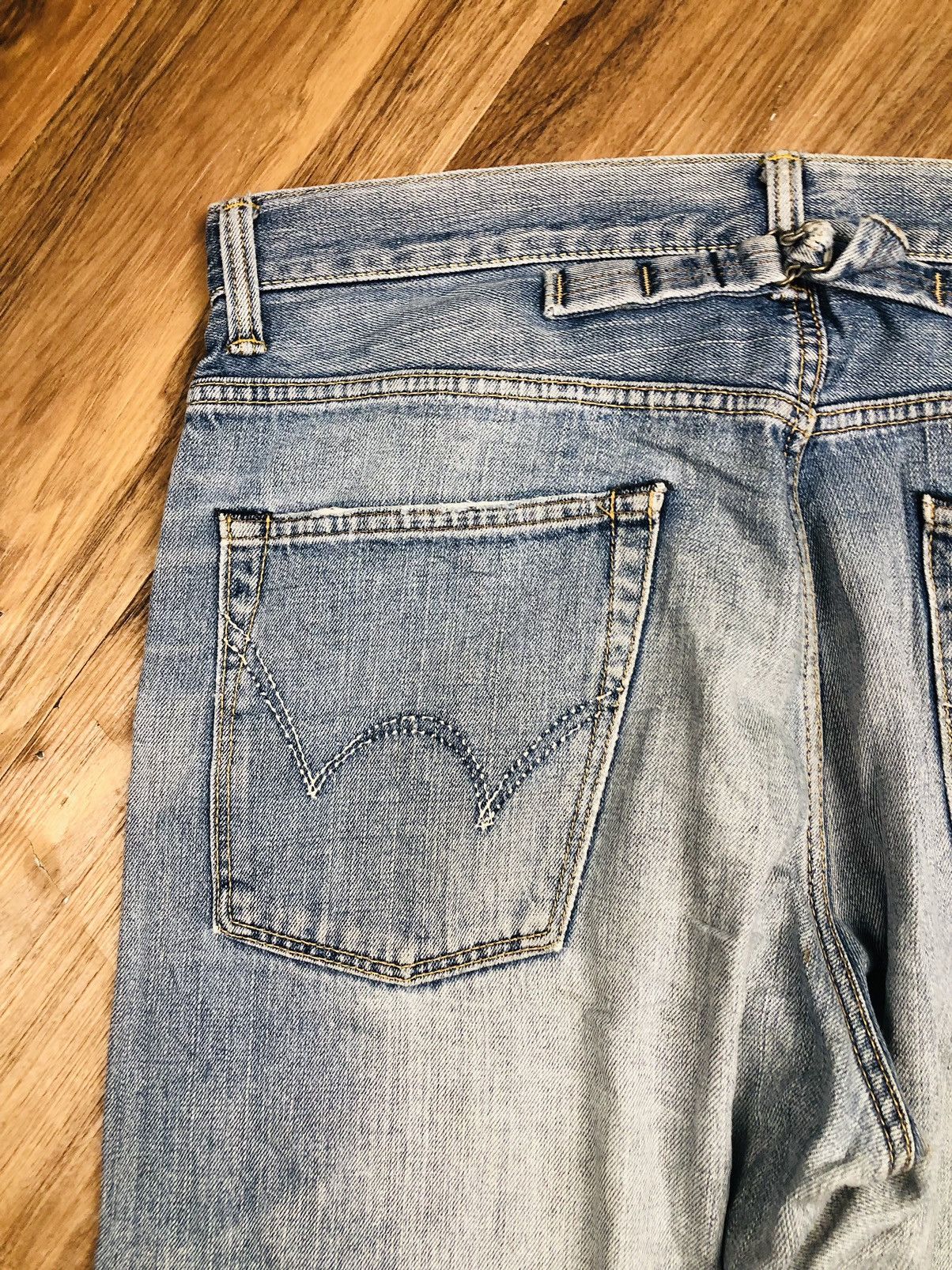 Edwin Edwin Distressed Jeans (37) Size US 33 - 16 Thumbnail