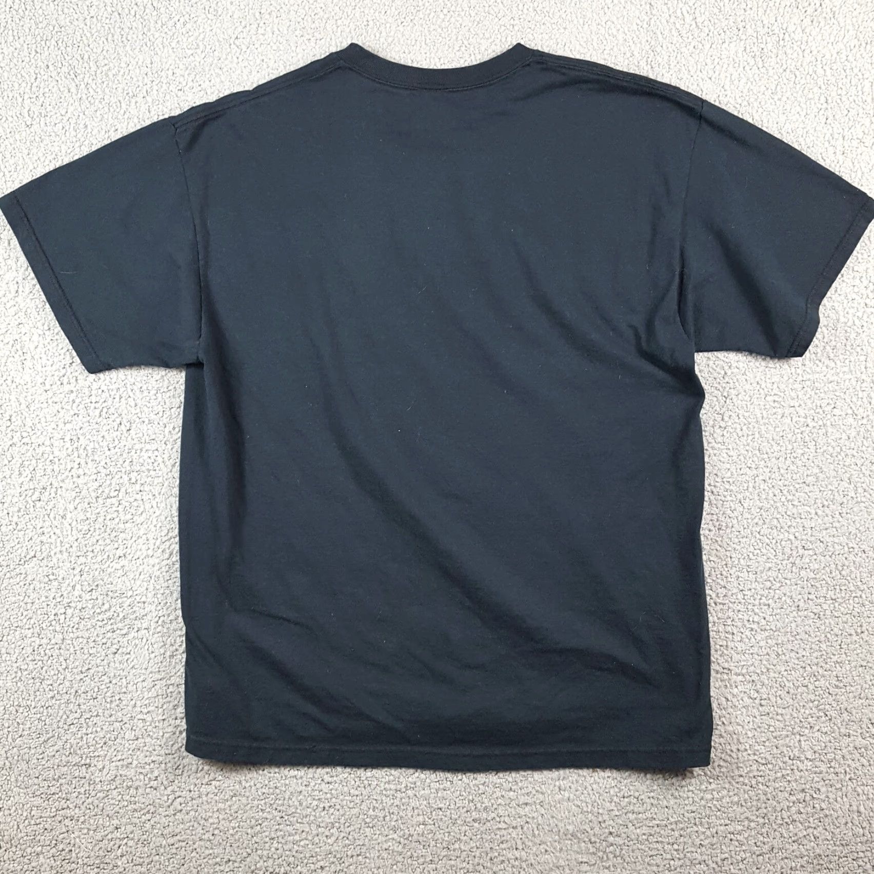 Fruit Of The Loom VINTAGE Fruit of the Loom T-Shirt Men XL Black 90s Y2K Magic Tiger Signed Retro Outdoor Size US XL / EU 56 / 4 - 5 Thumbnail