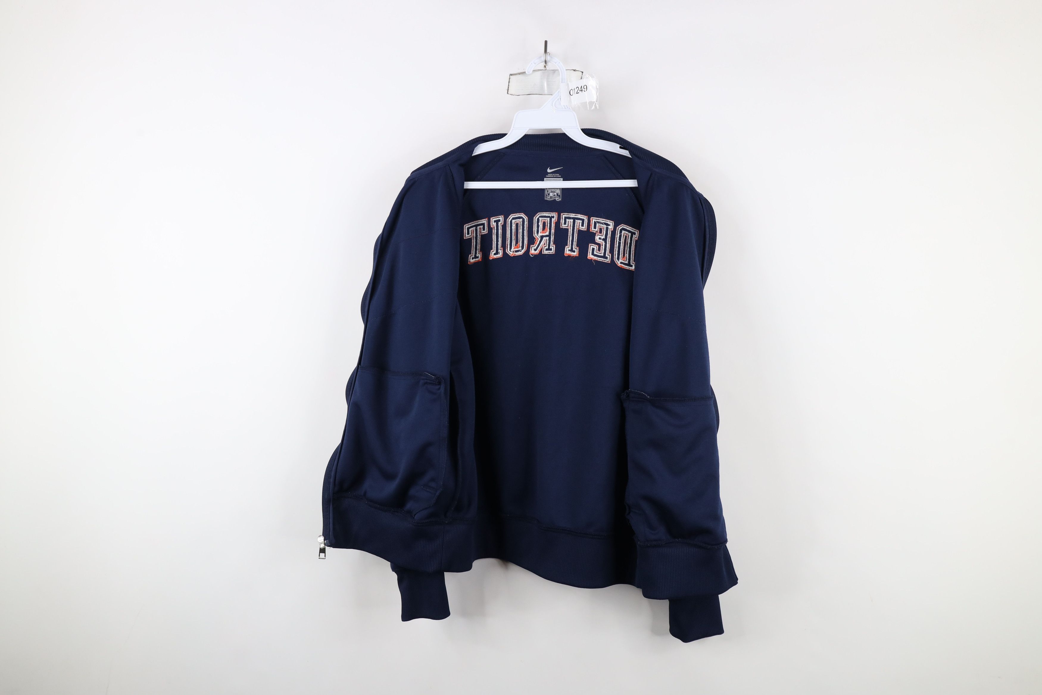 Nike × Vintage Vintage Nike Detroit Tigers Baseball Full Zip Track Jacket Size US S / EU 44-46 / 1 - 8 Thumbnail