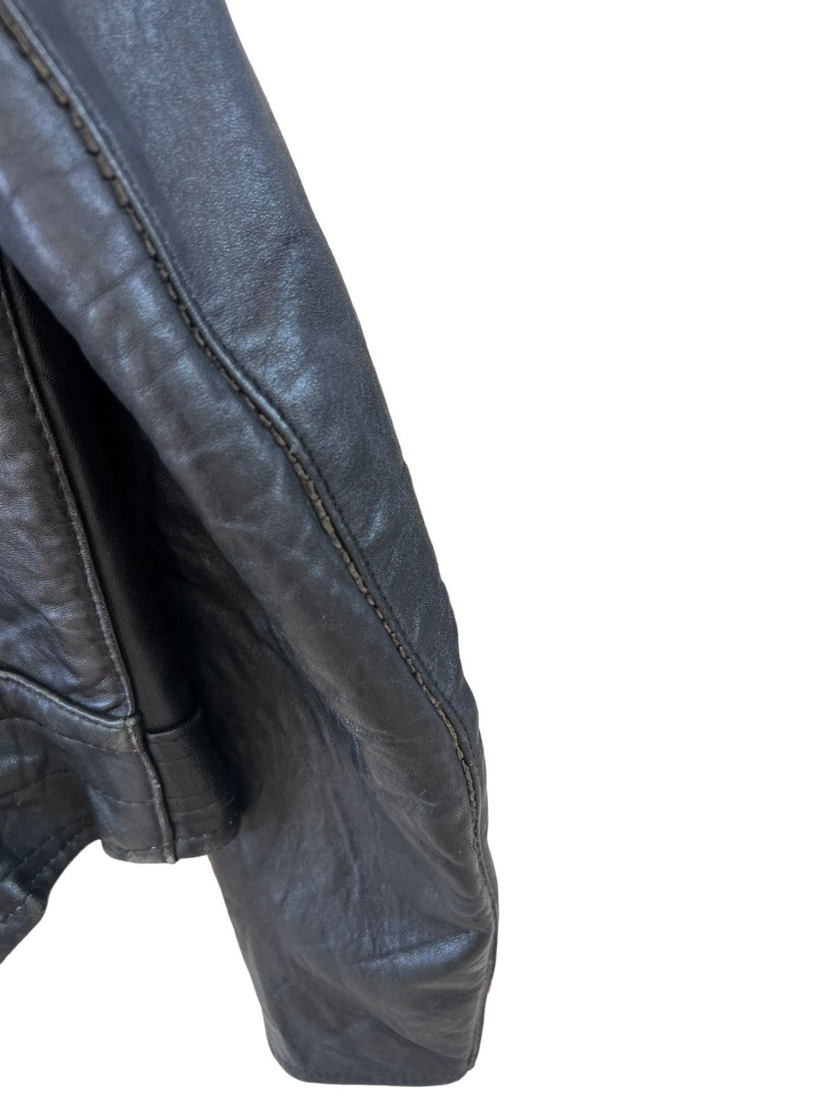 Vintage Vintage 70s Mascot England Black Leather Rider Jacket Racer Size US L / EU 52-54 / 3 - 22 Thumbnail