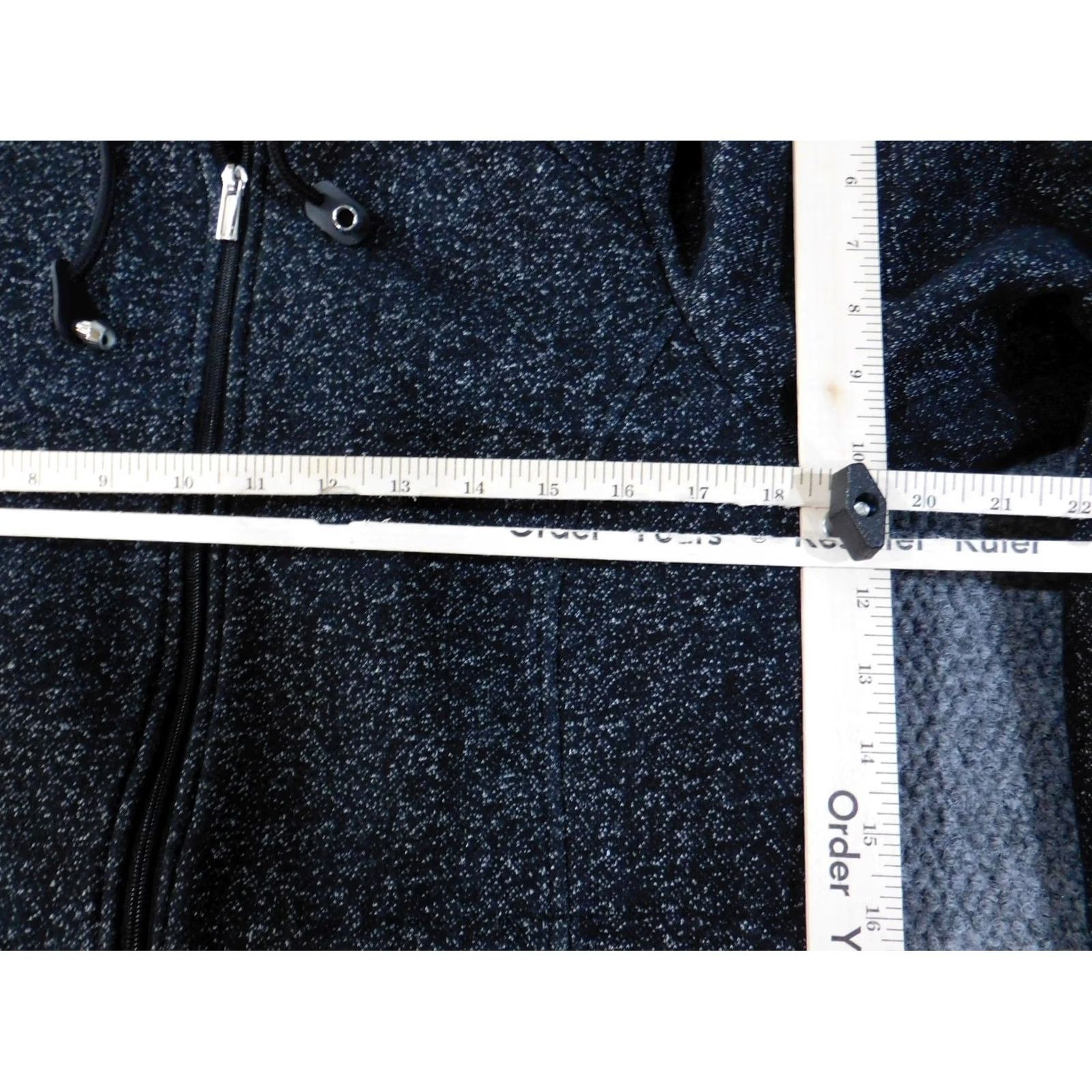 Jones New York Jones New York Jacket Womens Hoodie Lined Outdoors Zip Green M Medium Knit Cotton Zipper Casual Outdoor Cotton Lining Polyester Size M / US 6-8 / IT 42-44 - 3 Thumbnail