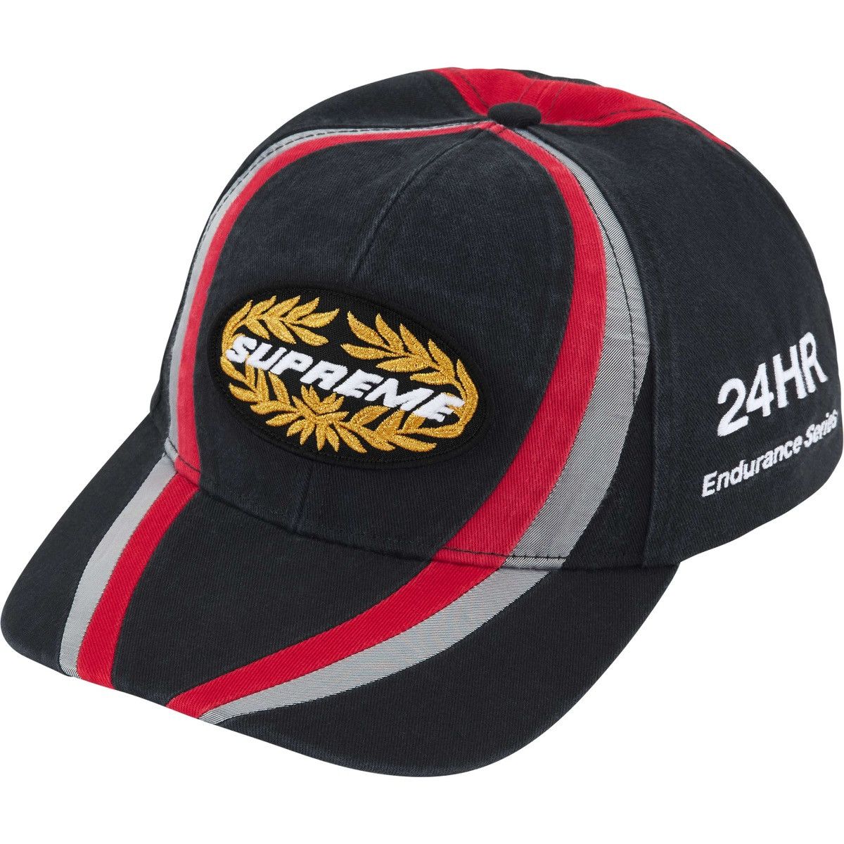Hypebeast Supreme Endurance Series 6-Panel Black/Golden Hat FW24 Size ONE SIZE - 1 Thumbnail