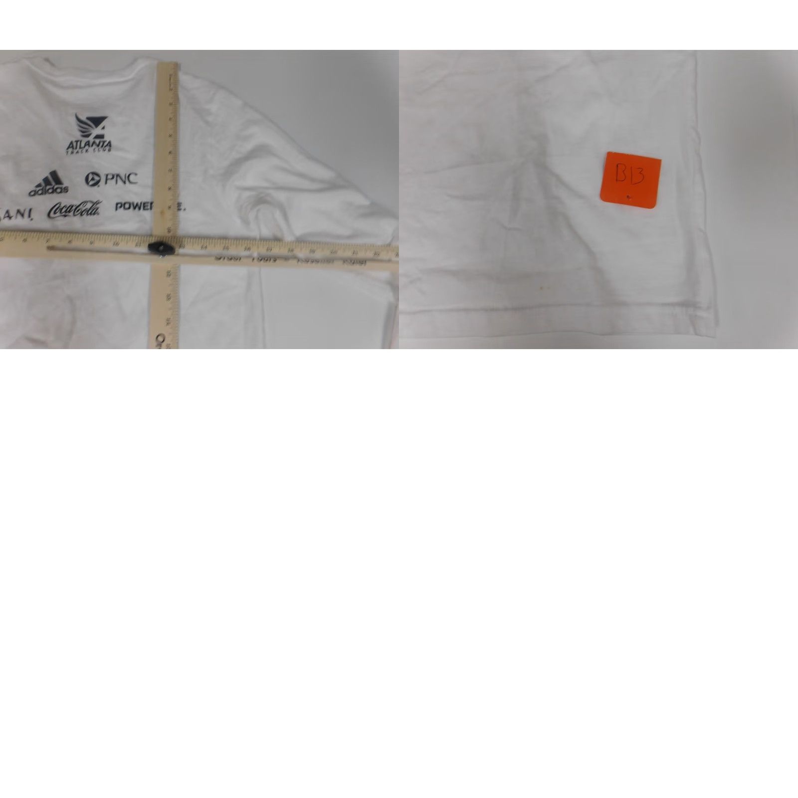 Adidas Adidas Mens Shirt XS White 2022 resolution run Long Sleeve V-Neck Cotton Logo T-Shirt 90s University Mens Size US XS / EU 42 / 0 - 8 Thumbnail
